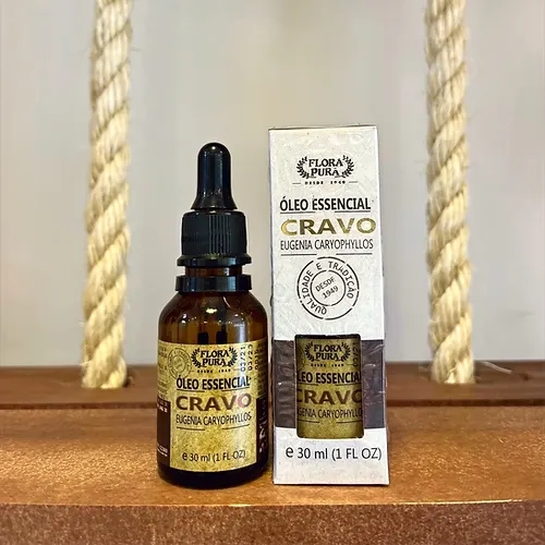 ÓLEO DE CRAVO 30ML CONTA GOTA COD3091