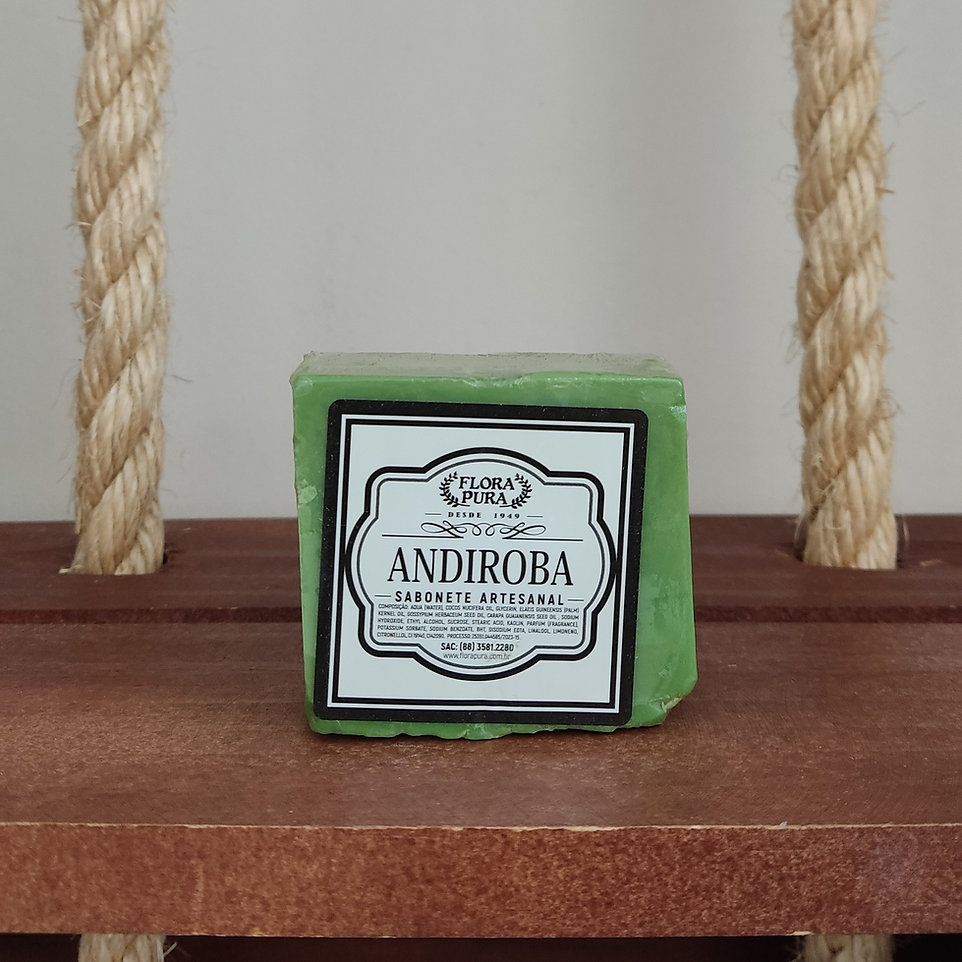 SABONETE ARTESANAL ANDIROBA - 90G COD3172