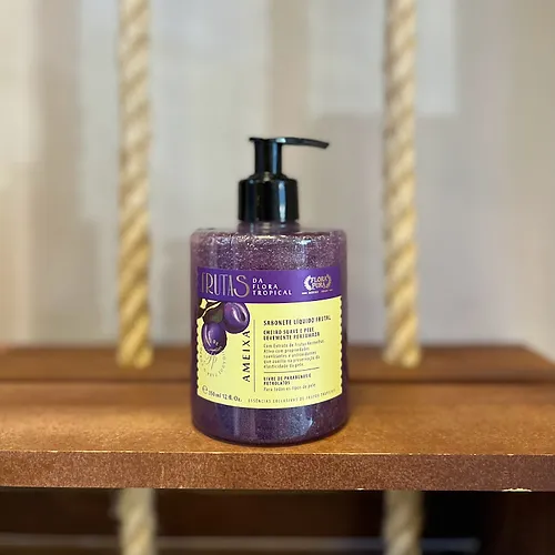 SABONETE LIQUIDO AMEIXA- 350ML COD3205