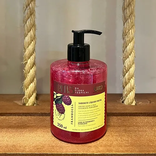 SABONETE LIQUIDO DE FRAMBOESA- 350ML COD3220