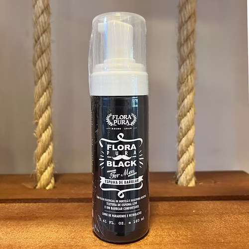 ESPUMA DE BARBEAR BLACK 160 ML