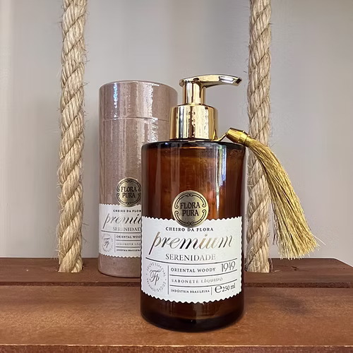 SABONETE LIQUIDO LINHA PREMIUM SERENIDADE 250ML