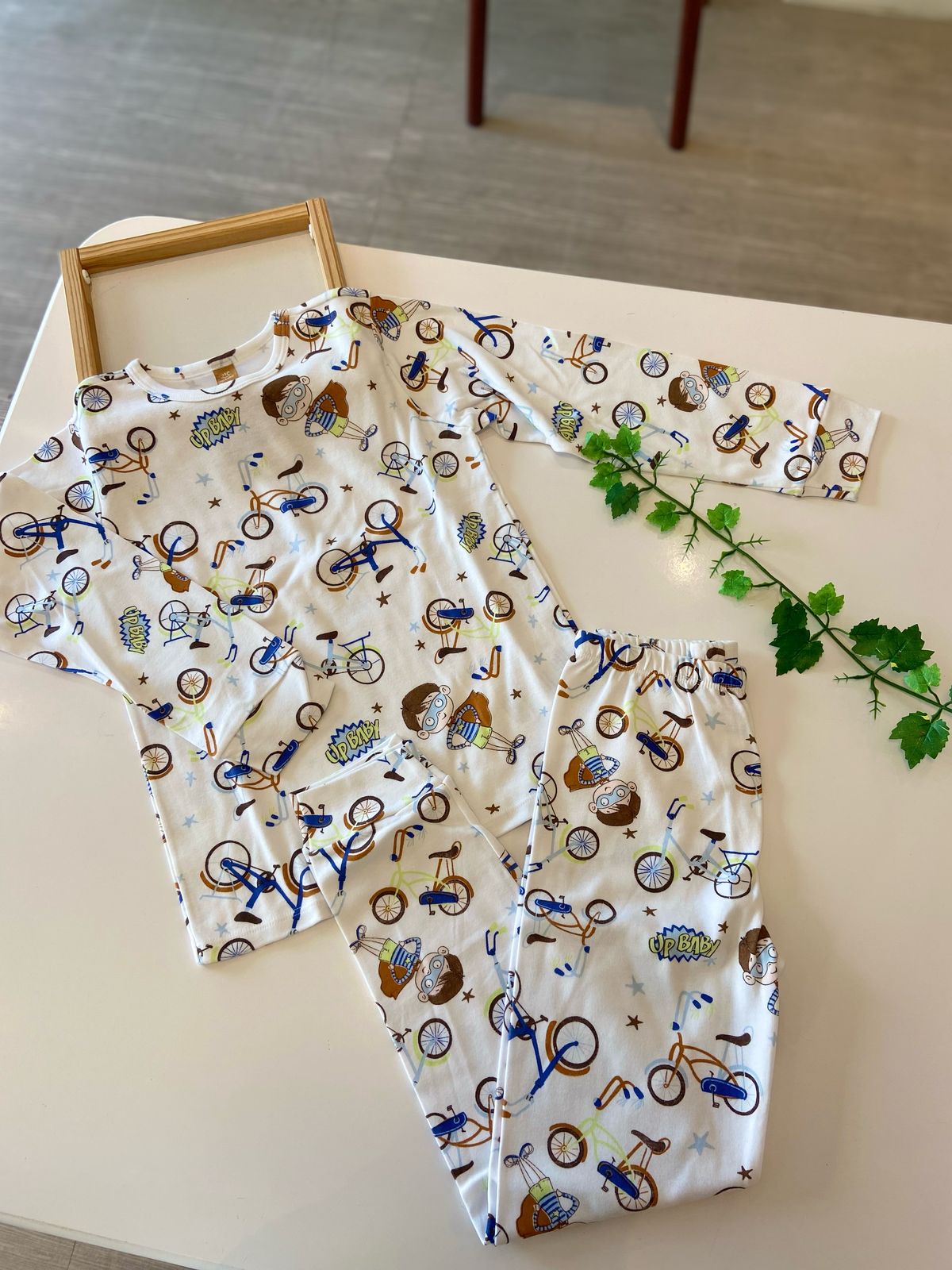 Pijama Up baby bicicleta