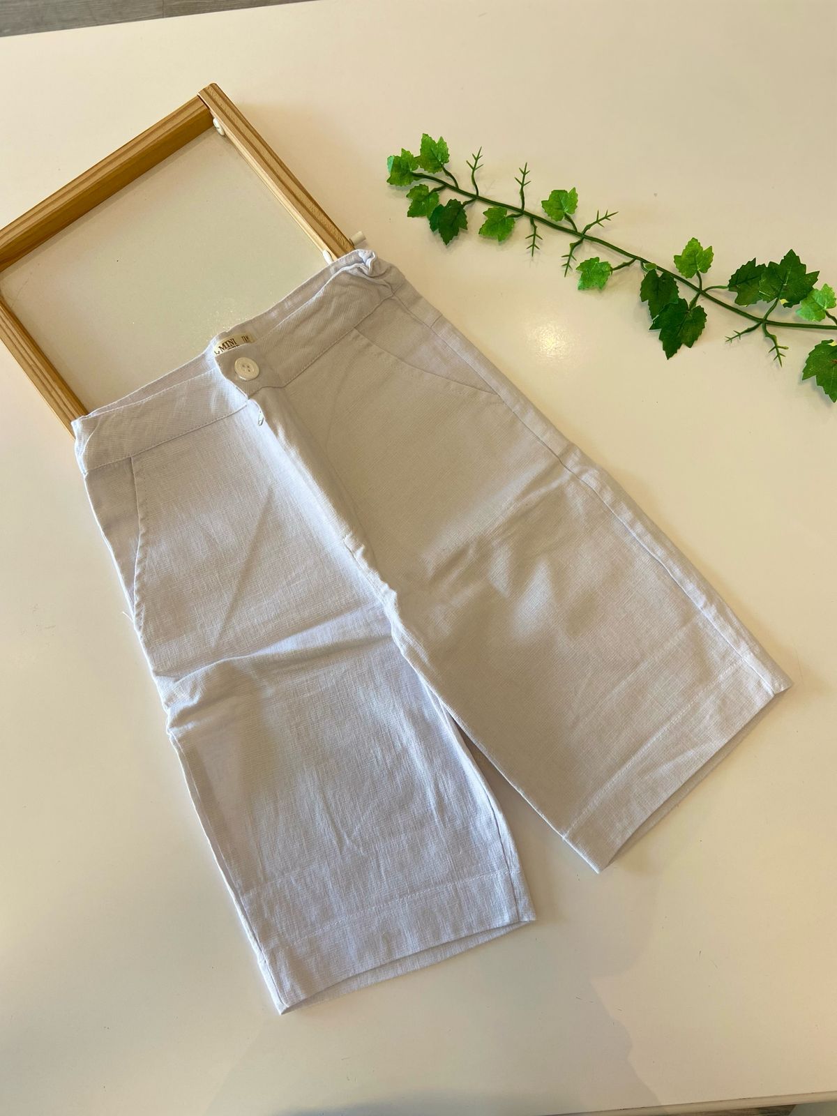 Bermuda Mini Lord branco