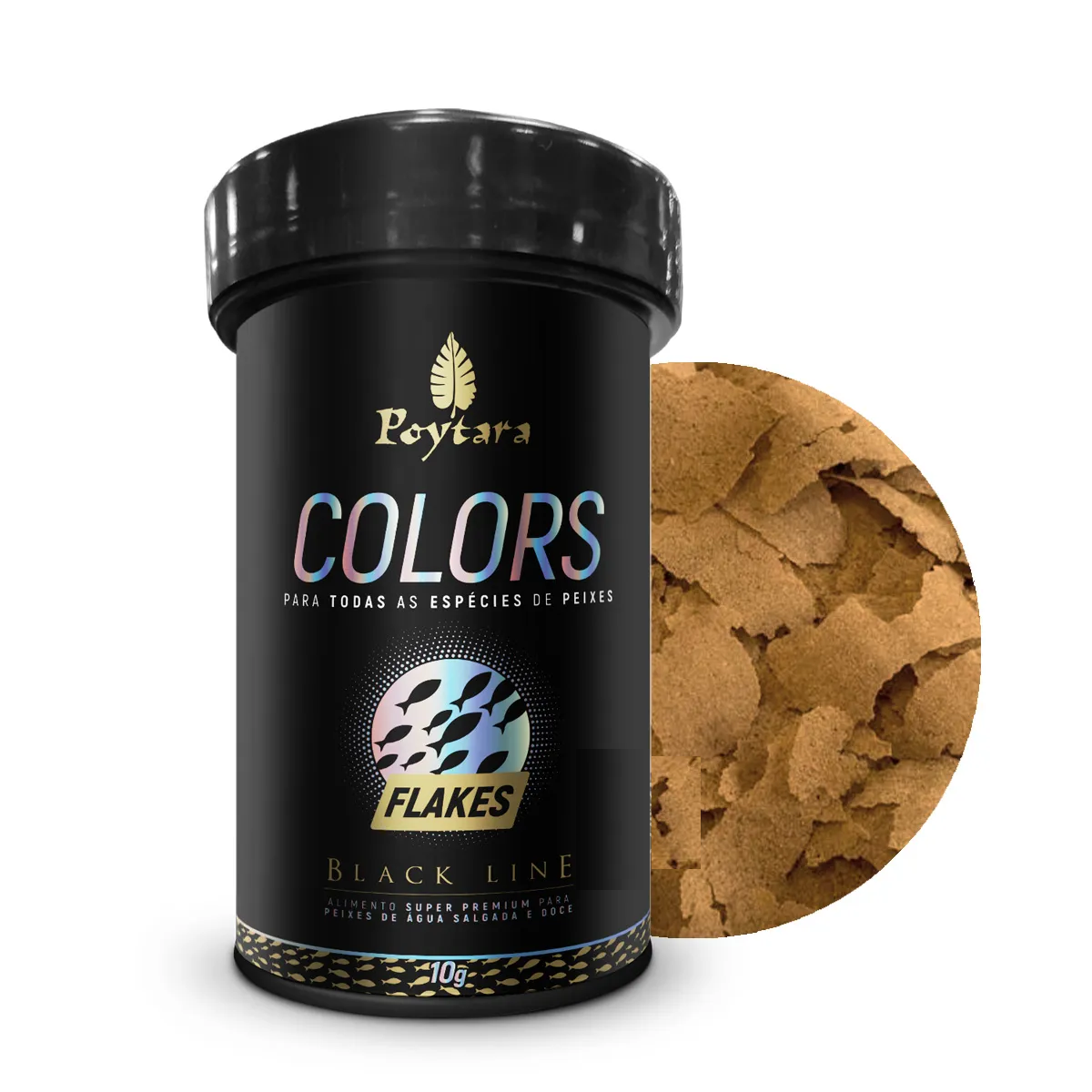 Poytara Colors Flakes Black Line 10g