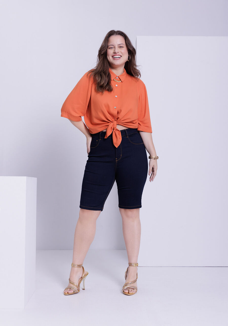 Camisa PLUS manga 3/4