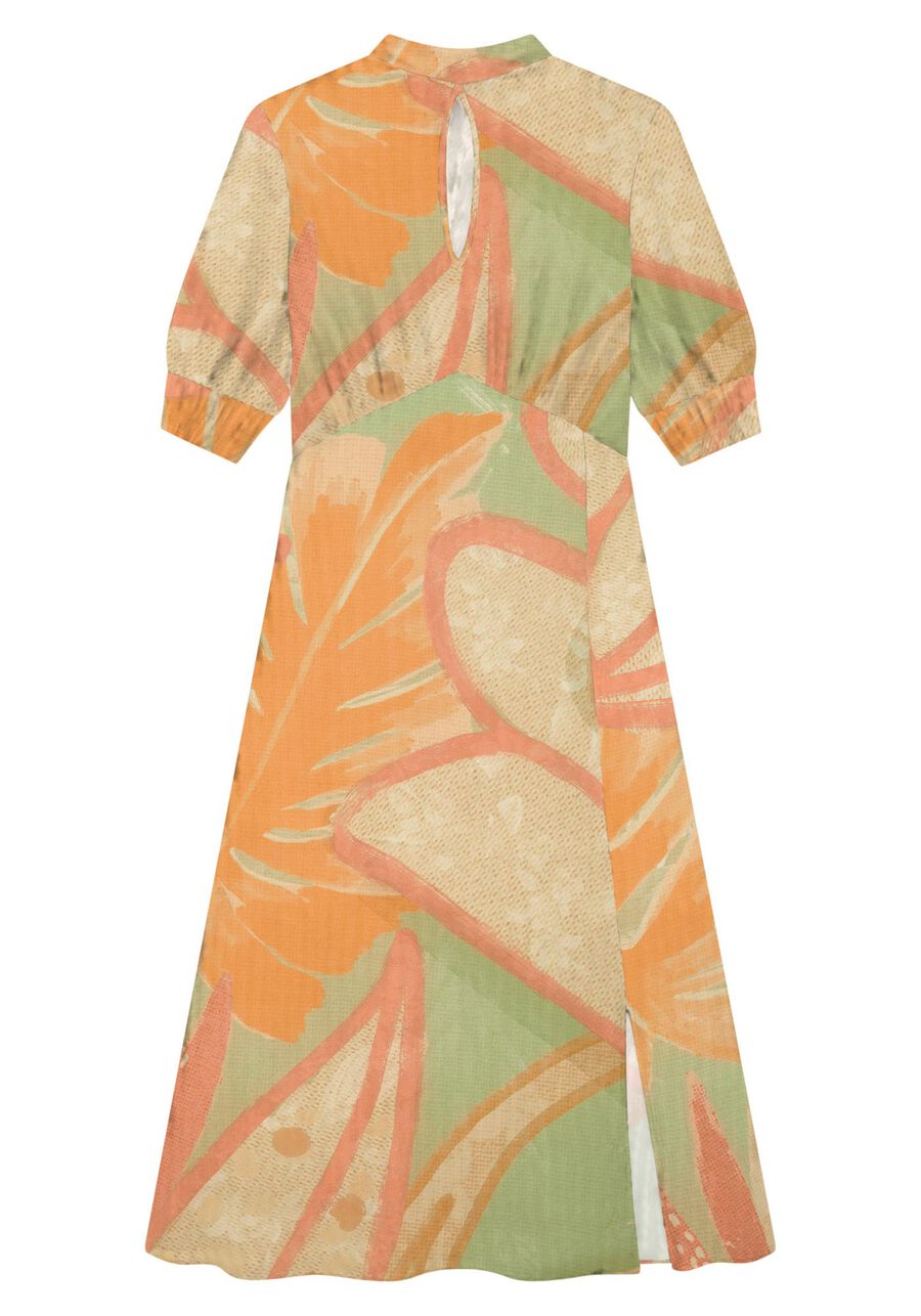 Vestido MIDI manga 3/4