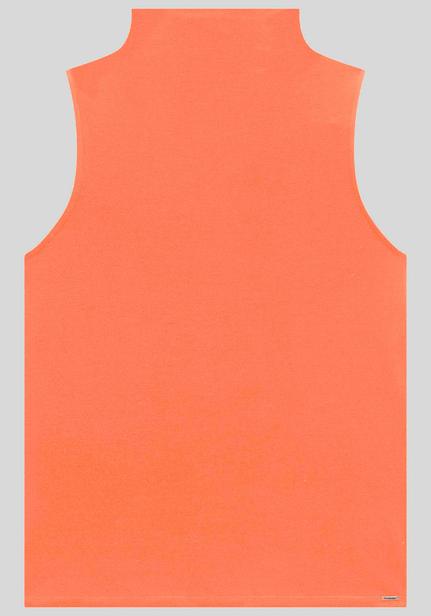 Blusa Básica Com Gola Alta Em Malha De Viscose E Elastano