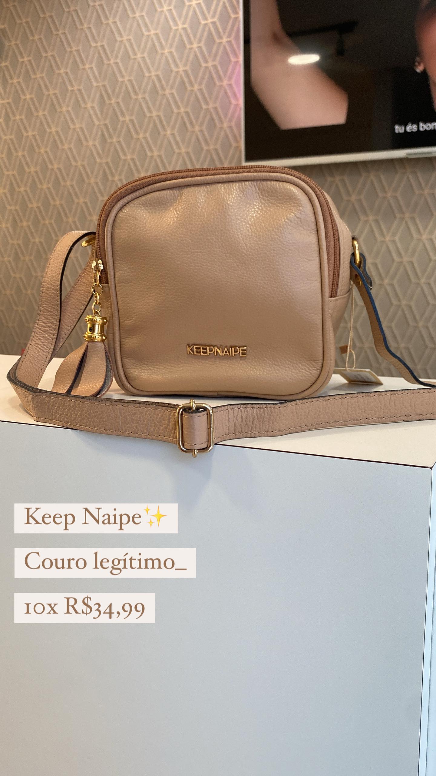 Bolsa Couro- KEEP NAIPE 16783