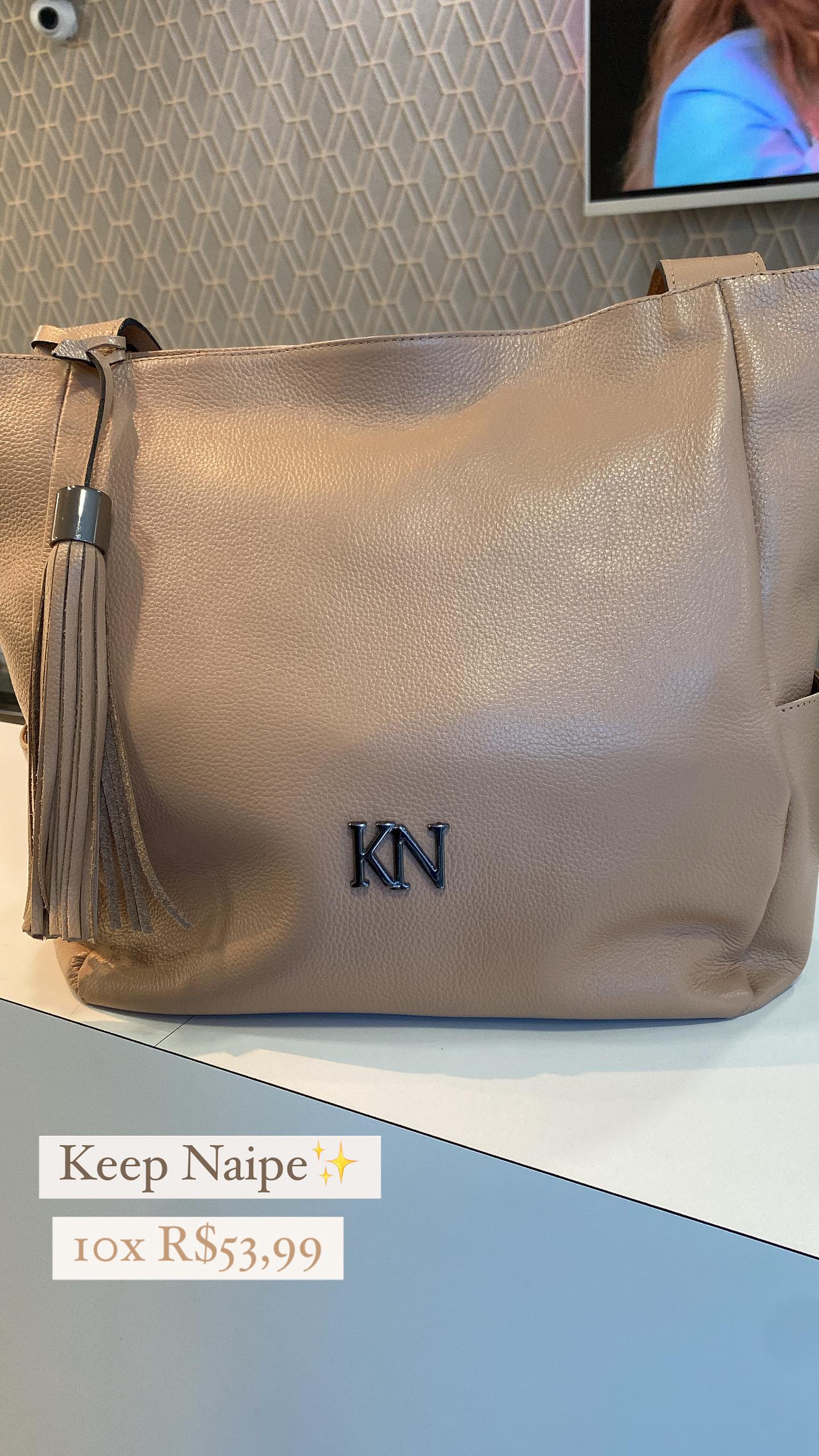 Bolsa Couro- KEEP NAIPE 18518
