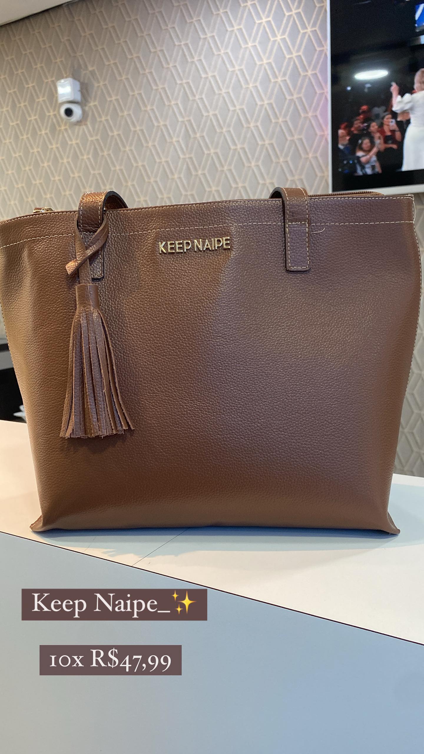 Bolsa Couro- KEEP NAIPE 18782