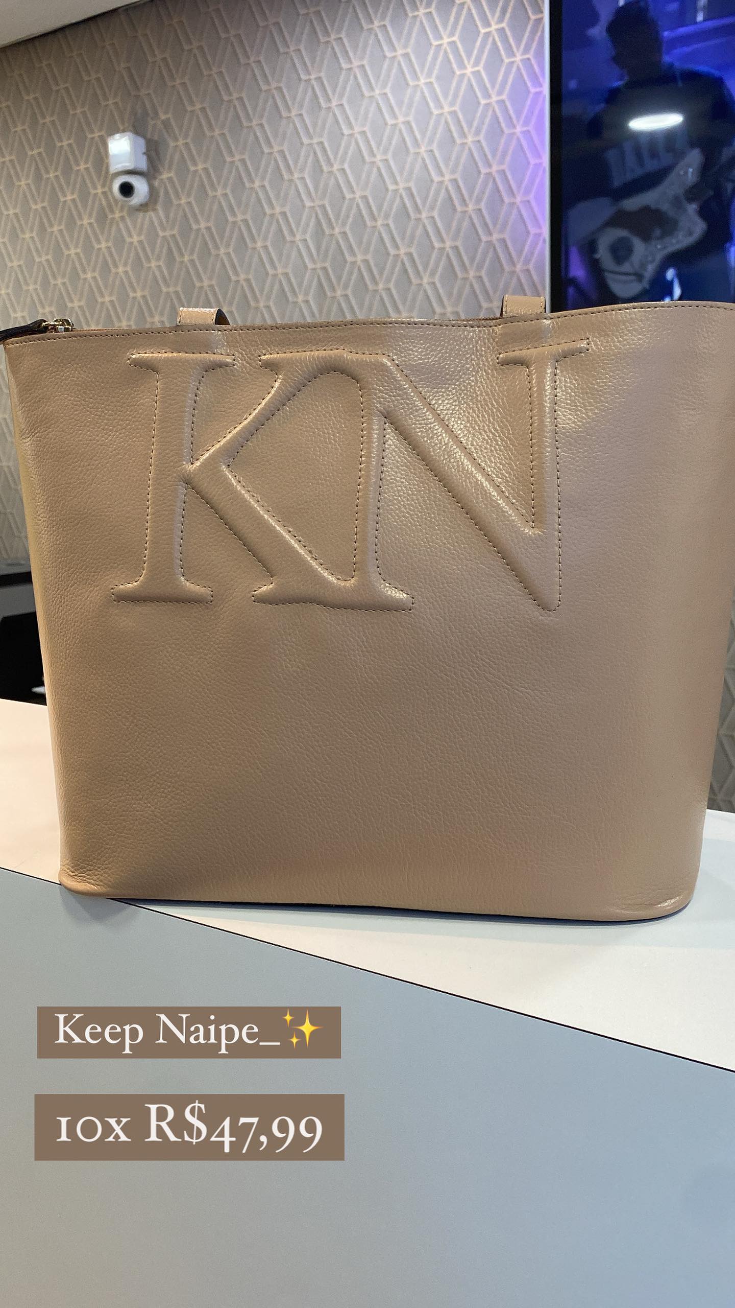 Bolsa Couro- KEEP NAIPE 18519