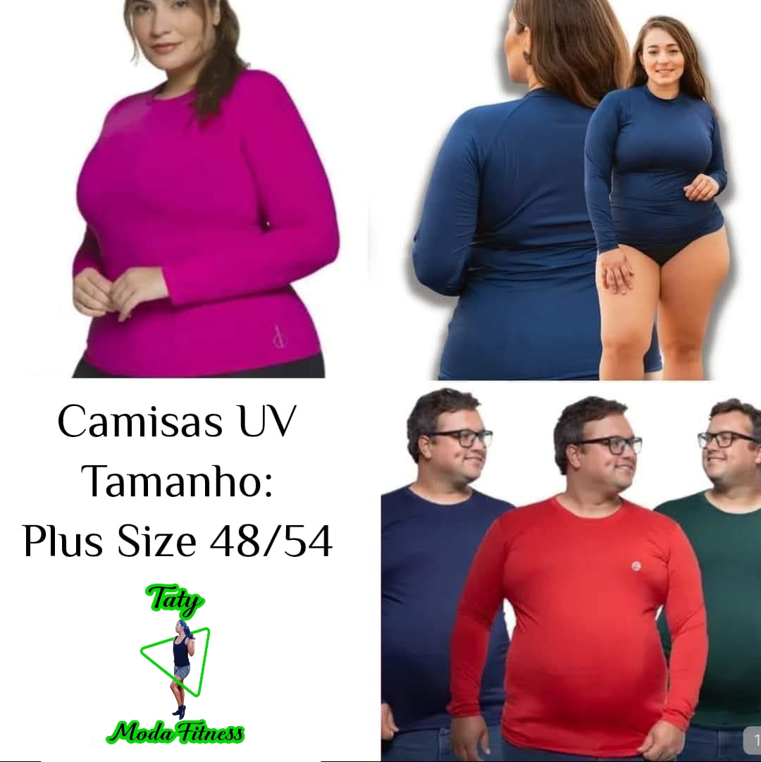 Camisa UV PLUS SIZE