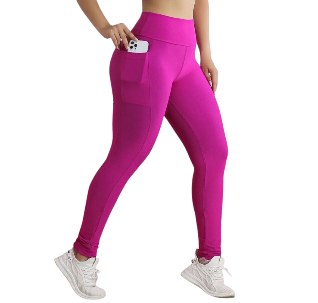 Calça M Poliamida com bolso Cor: PRETA