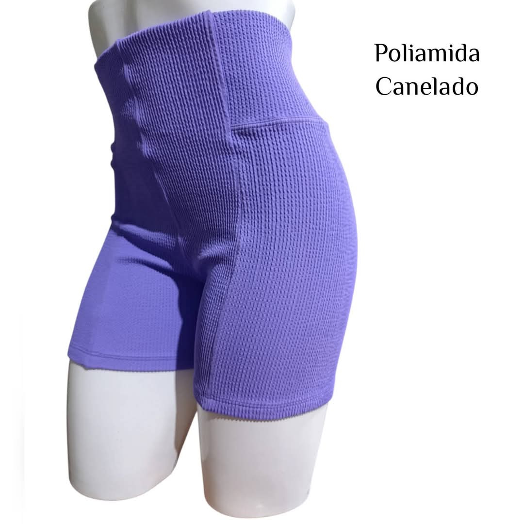 Short G Poliamida canelada PROMOÇÃO