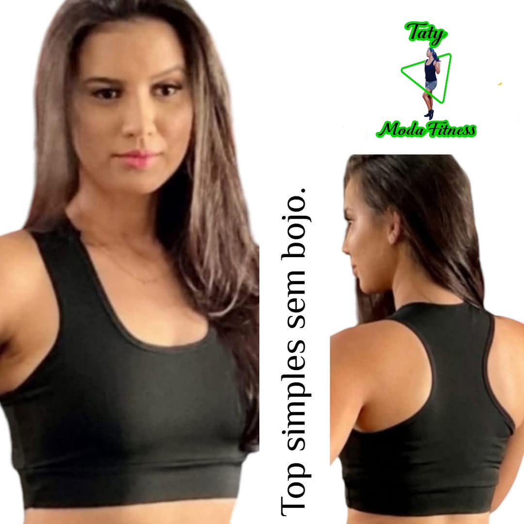 Top M sem bojo Preto PROMOÇÃO