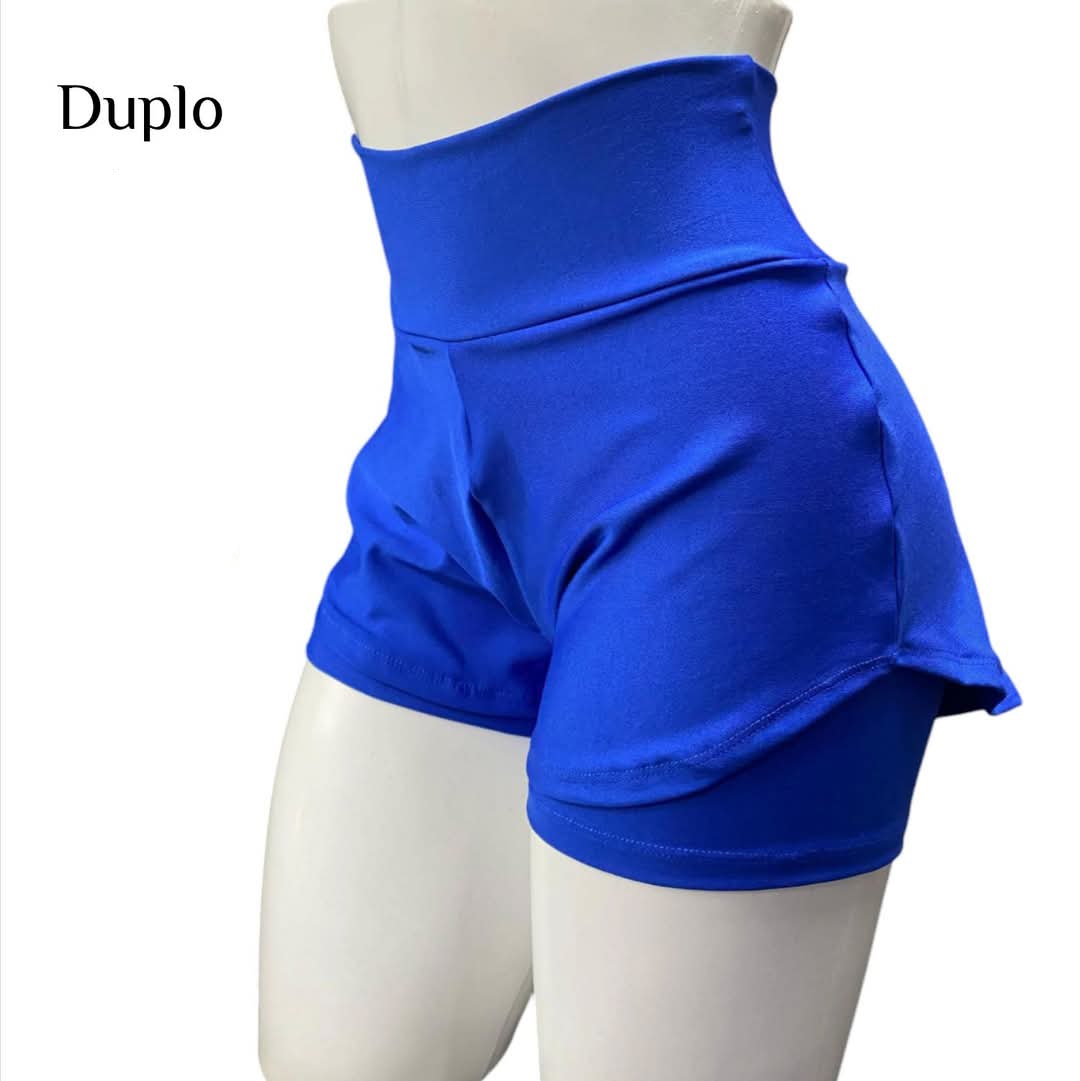 Short M G  Duplo Azul Royal PROMOÇÃO