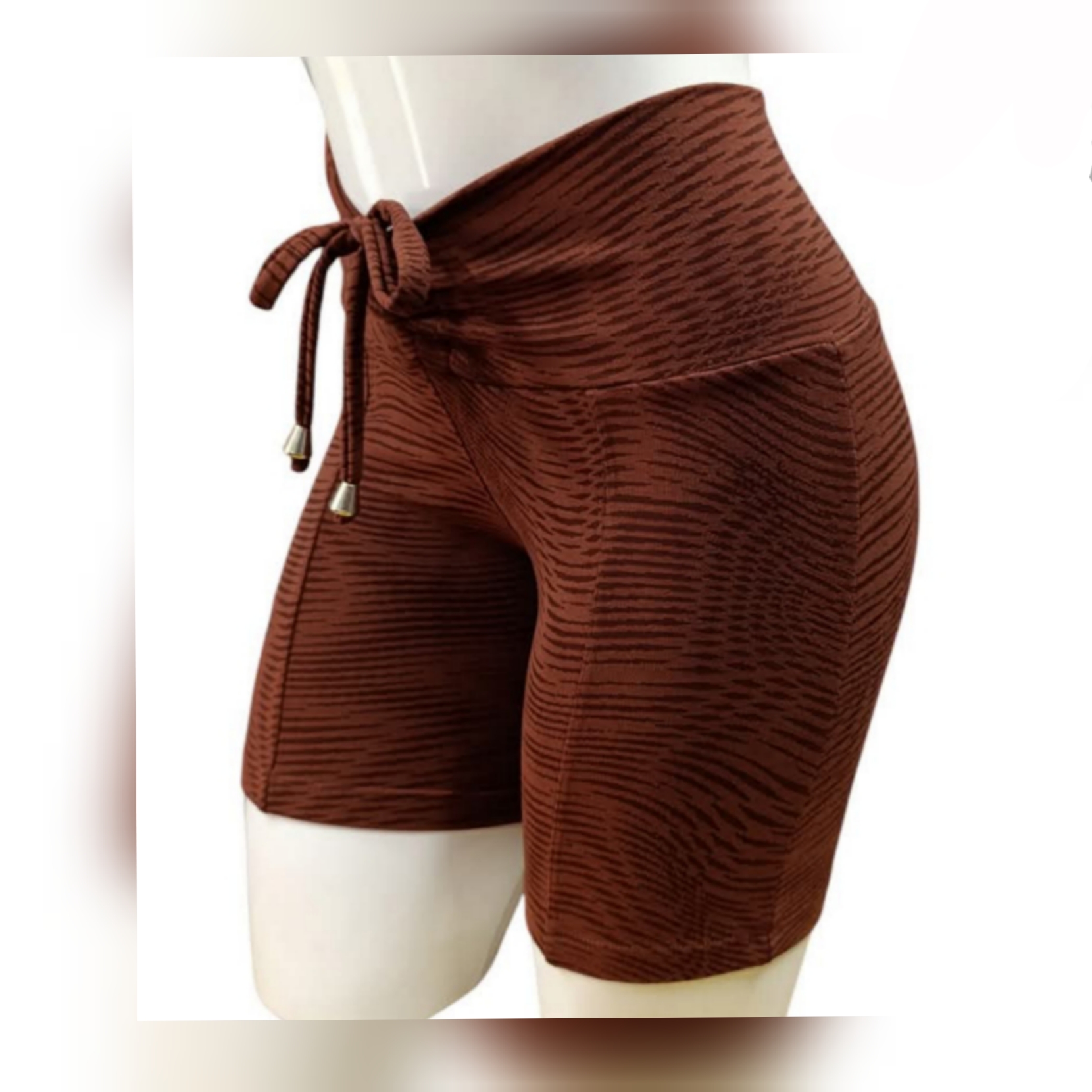 Short M Jacquard MARROM PROMOÇÃO