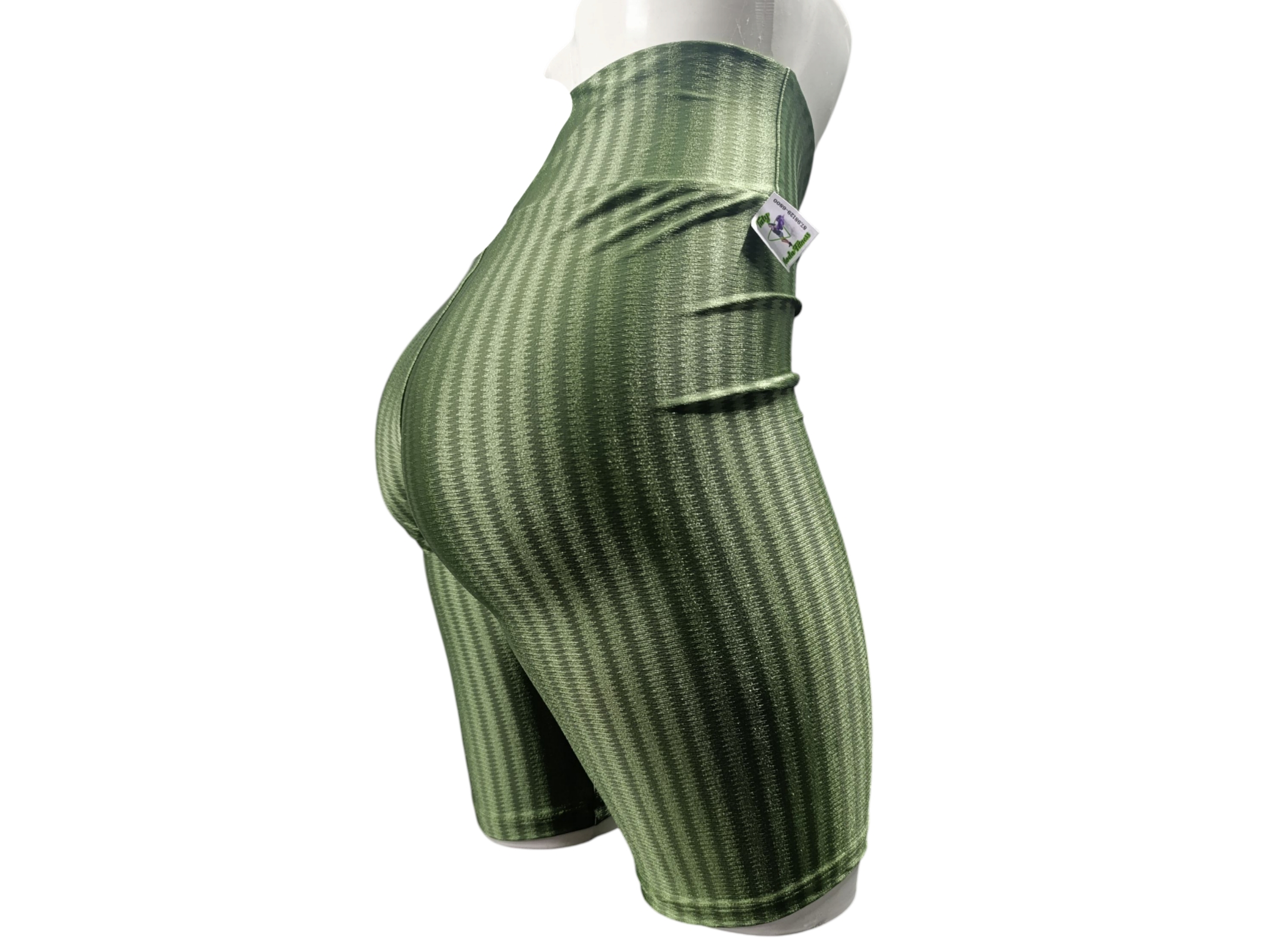 Short G 3D verde militar