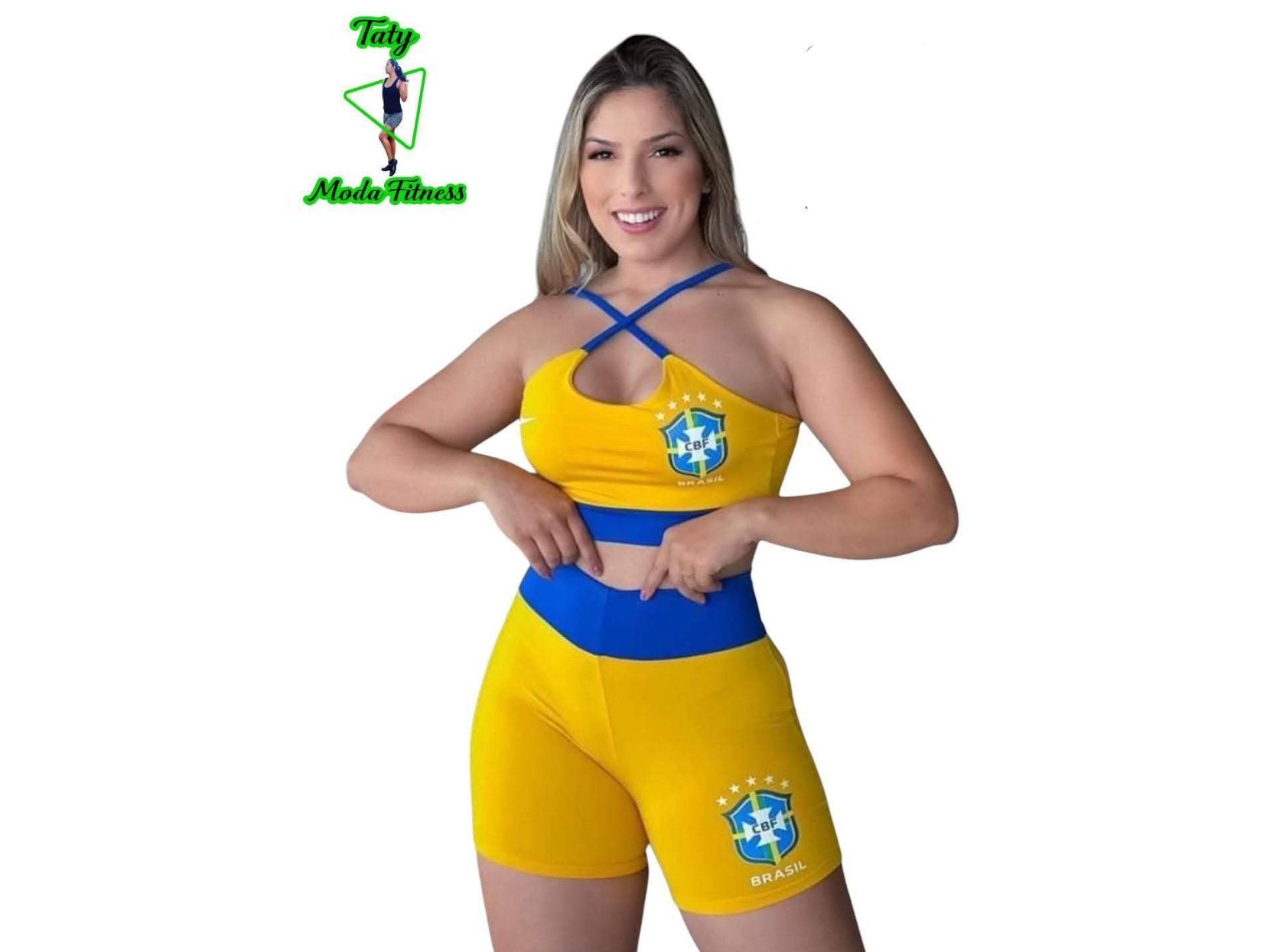 Conjunto de short G BRASIL PROMOÇÃO