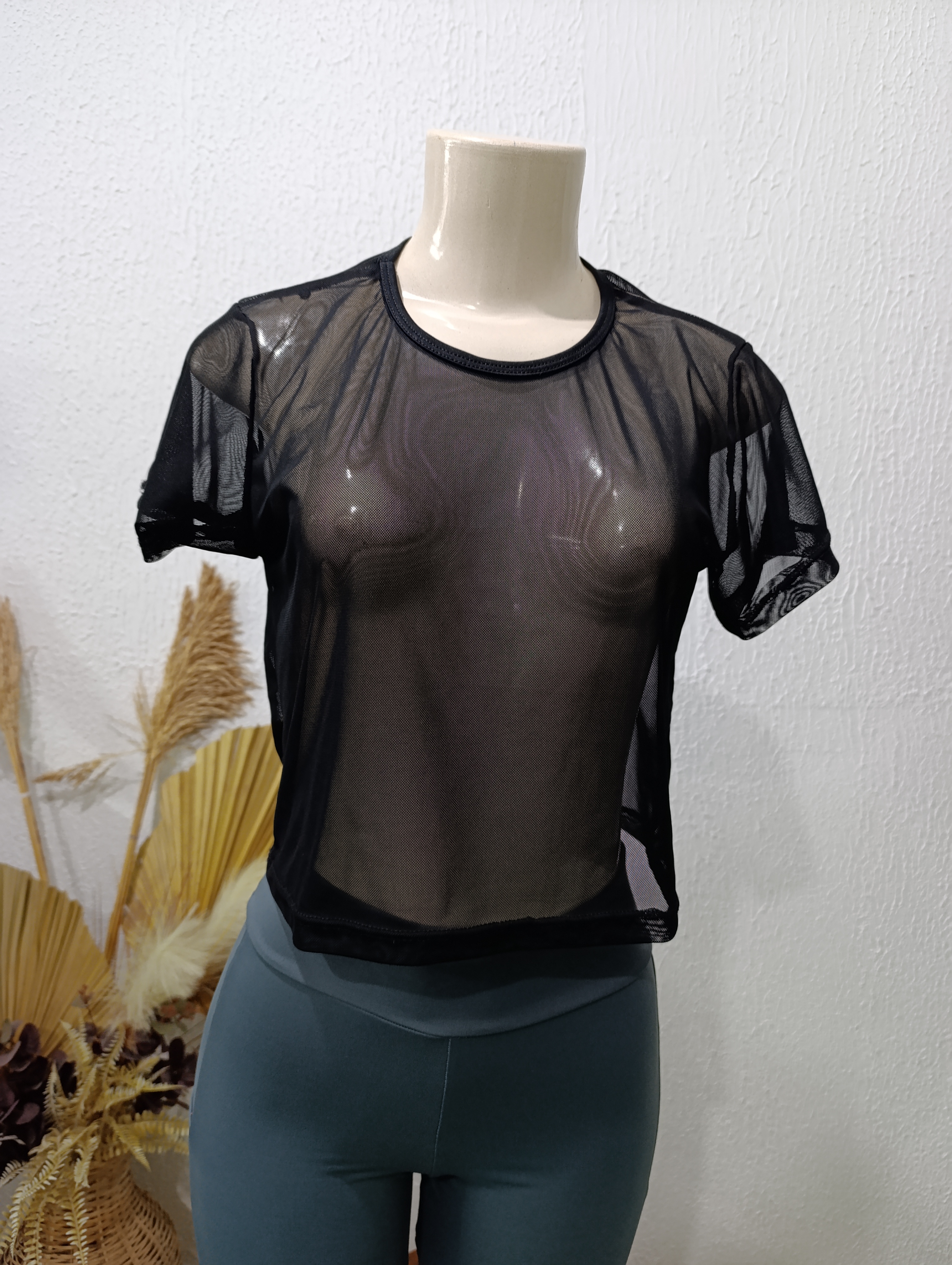 Cropped Tamanho U tule PROMOÇÃO