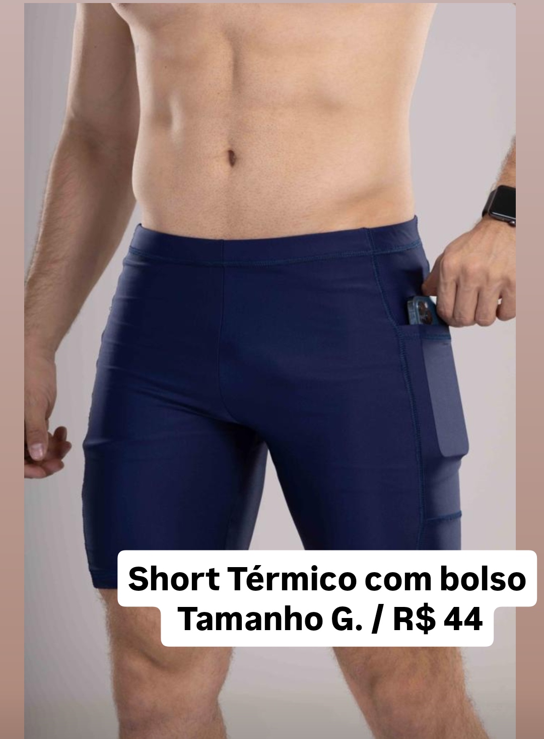 Short térmico com bolso G