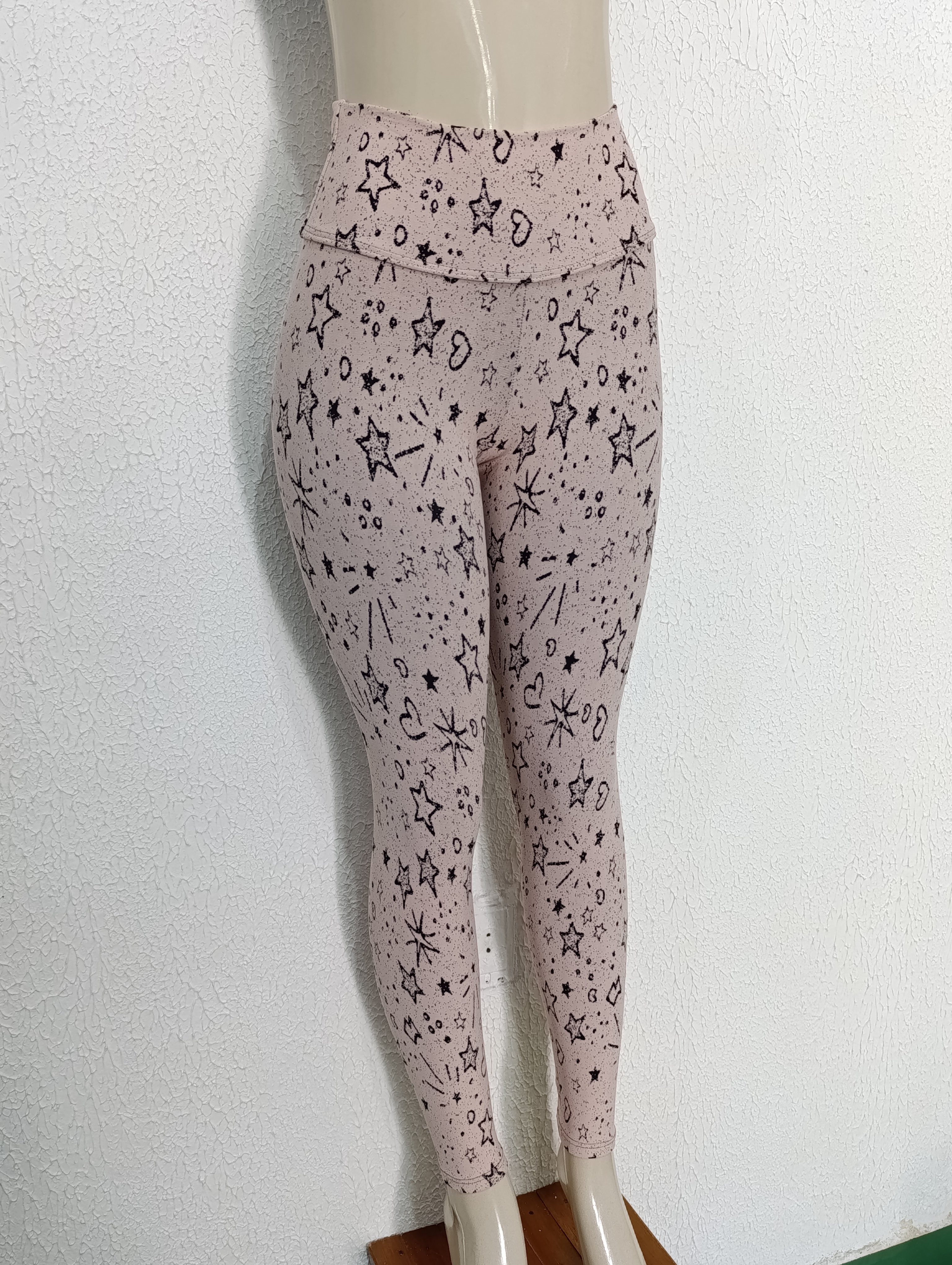 Calça M Jacquard nude