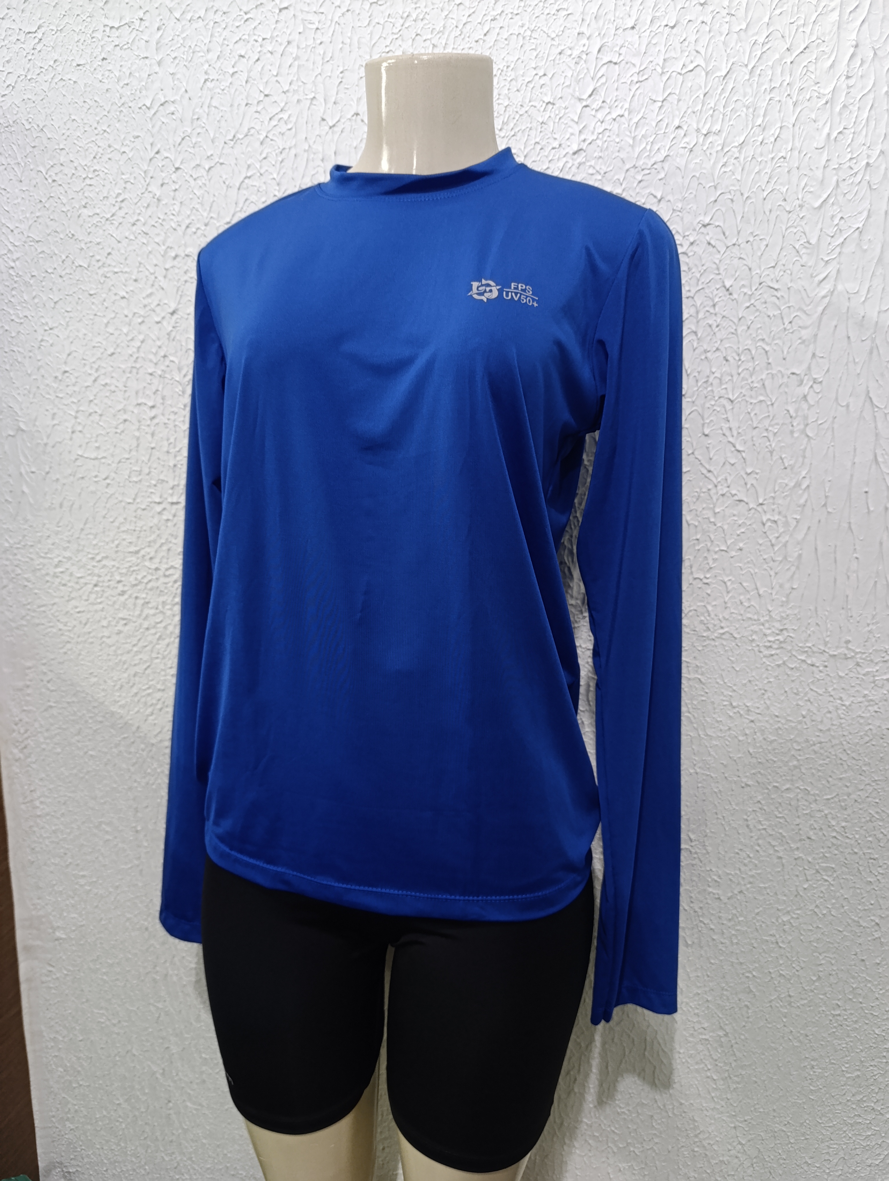 Camisa P UV azul Royal