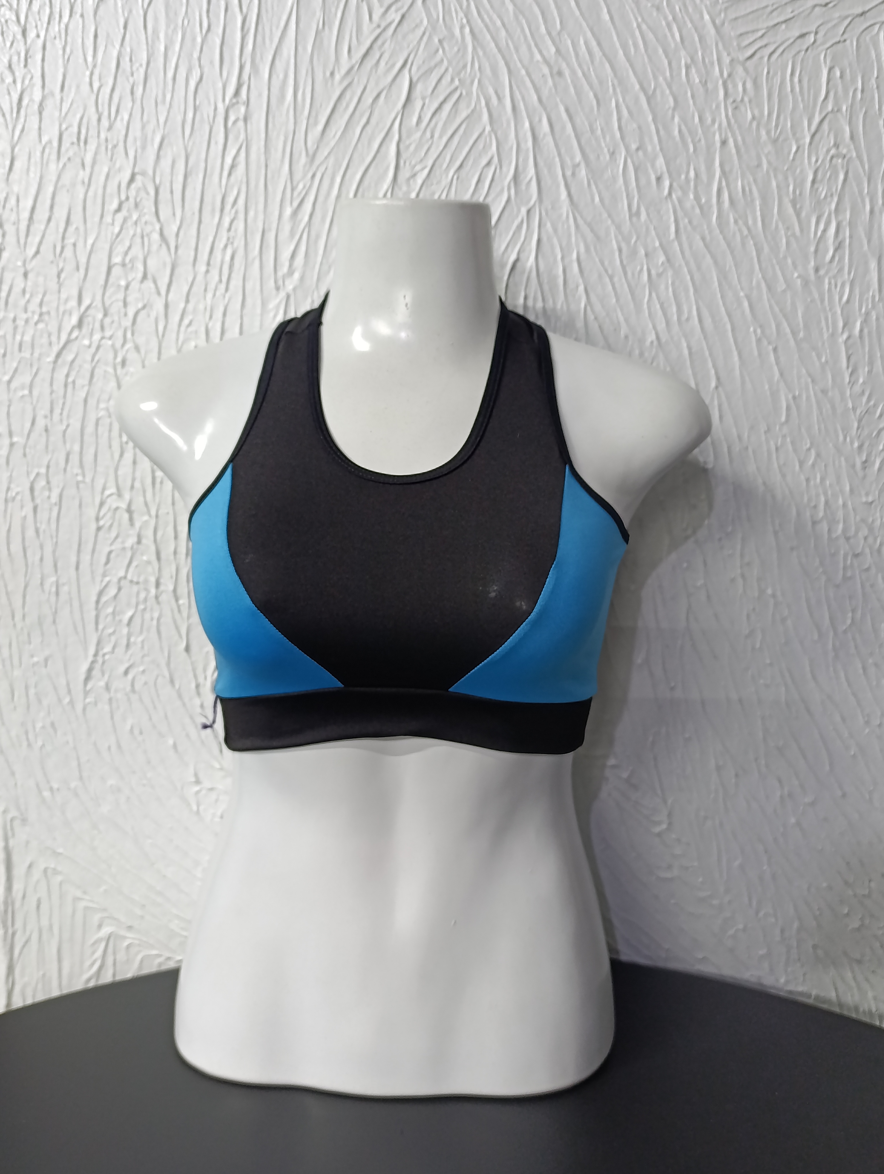 Top M sem bojo preto/azul PROMOÇÃO