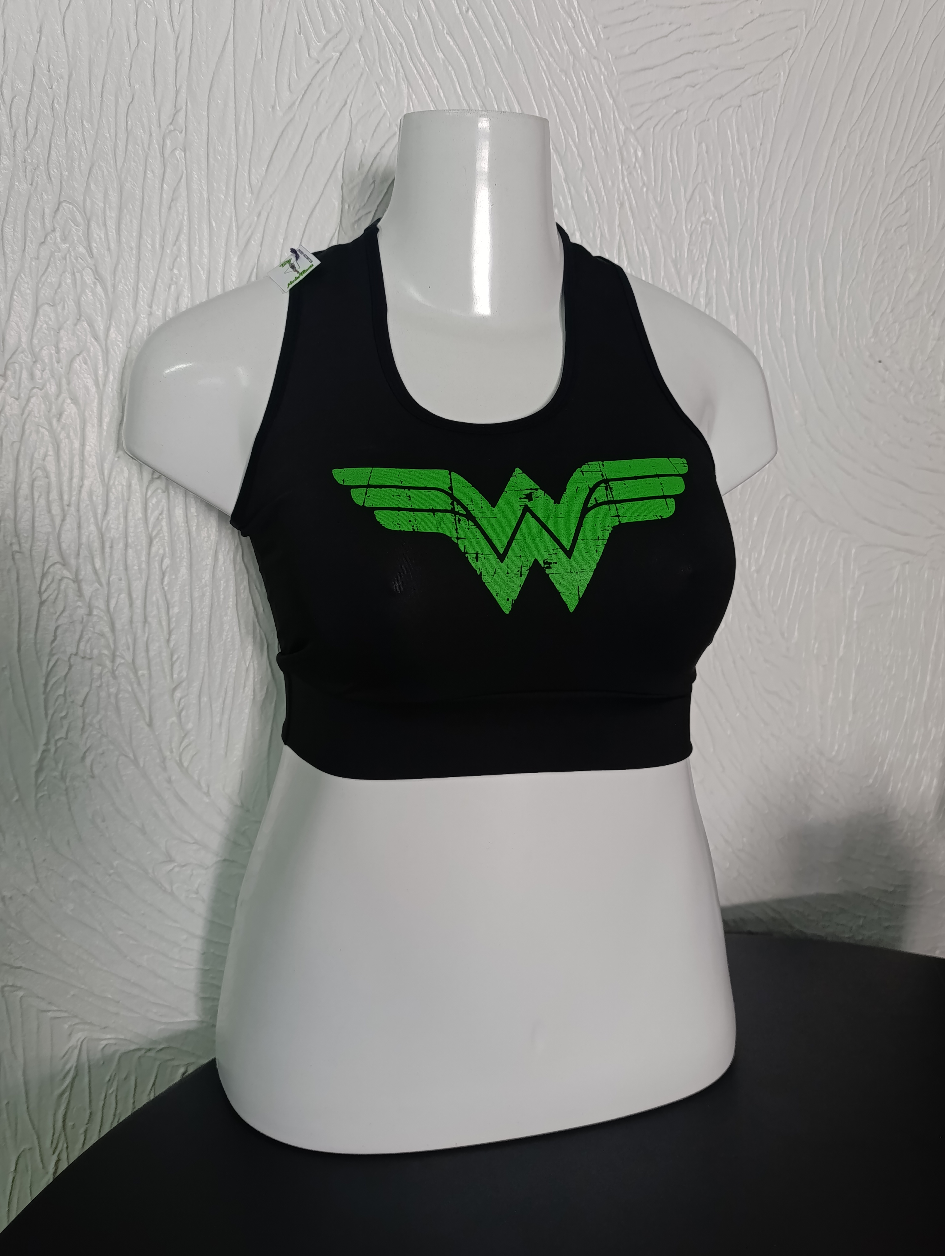 Top G sem bojo Mulher maravilha Verde