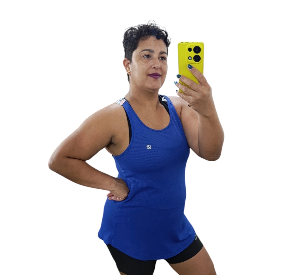 Regata G2 Poliamida Azul Royal PROMOÇÃO