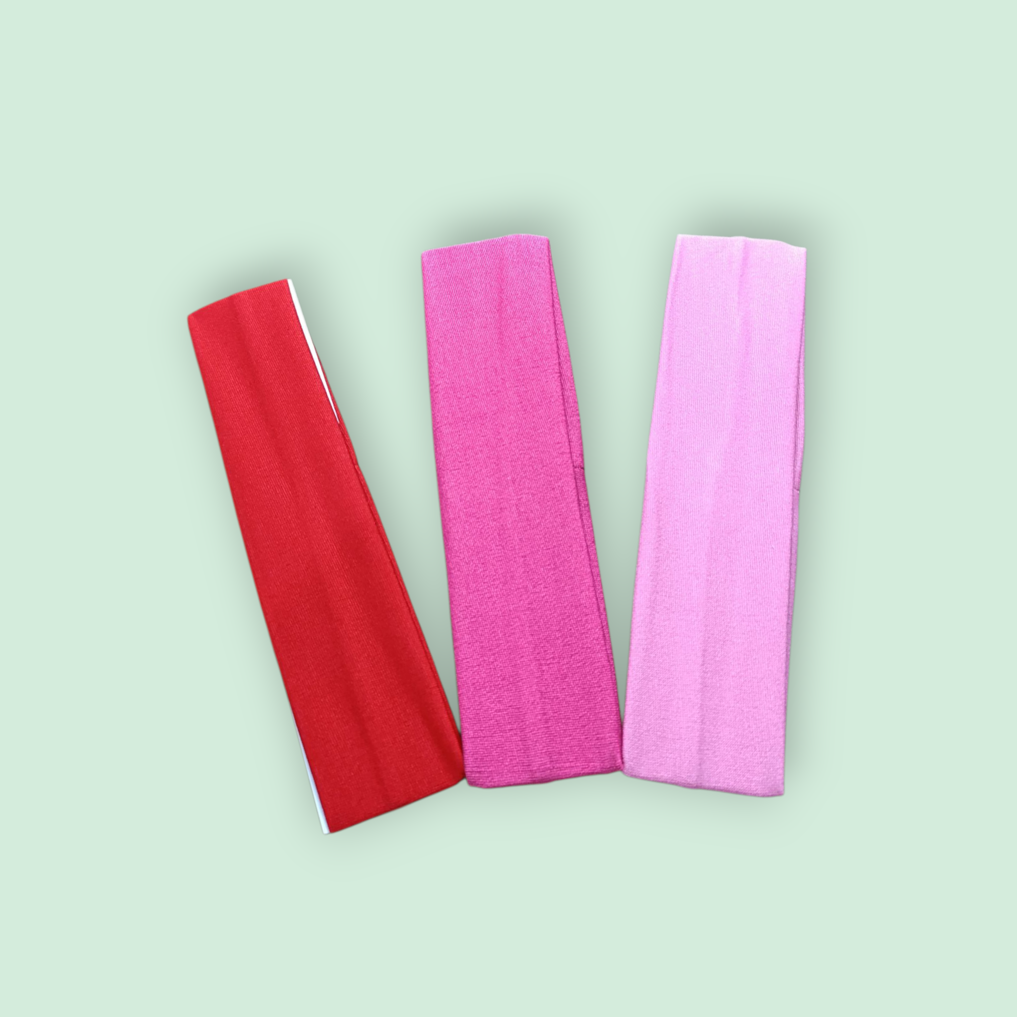 Faixa para cabelos VERMELHA, PINK, ROSA