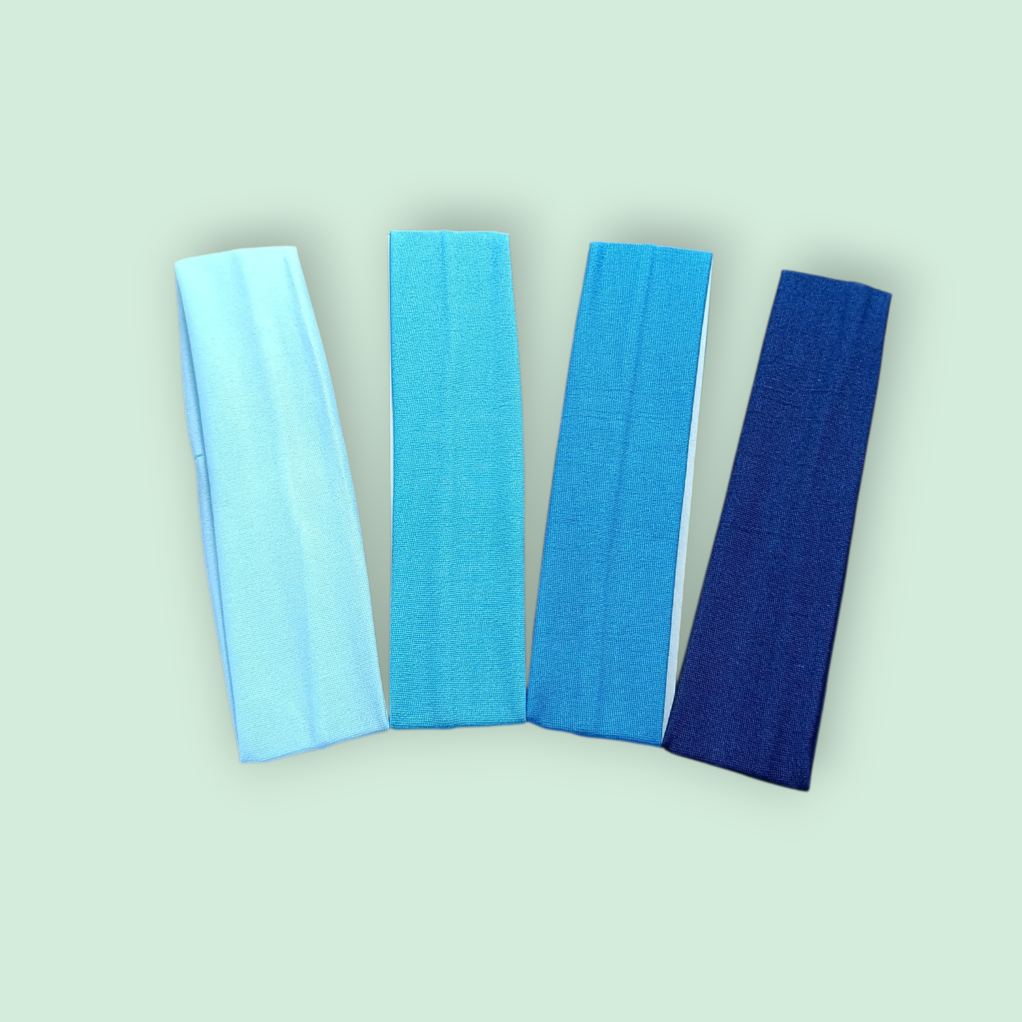 Faixa para cabelos MARINHO, AZUL ROYAL, AZUL CLARO.