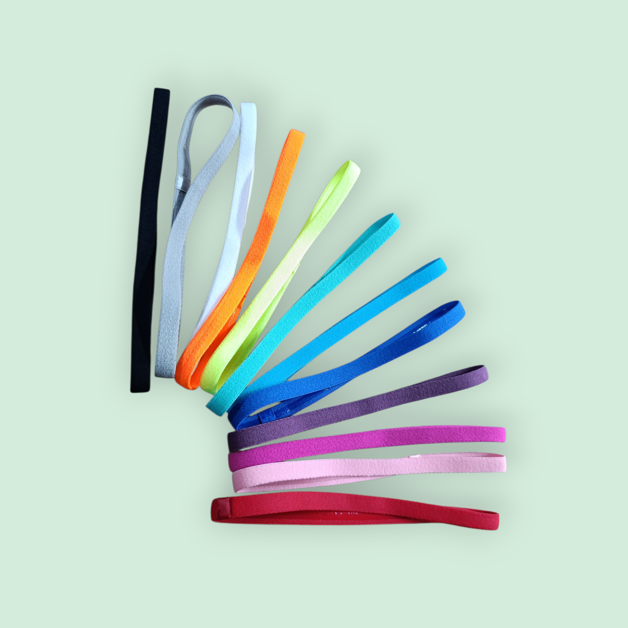 Faixa para cabelo com silicone VERIFICAR CORES DISPONÍVEIS