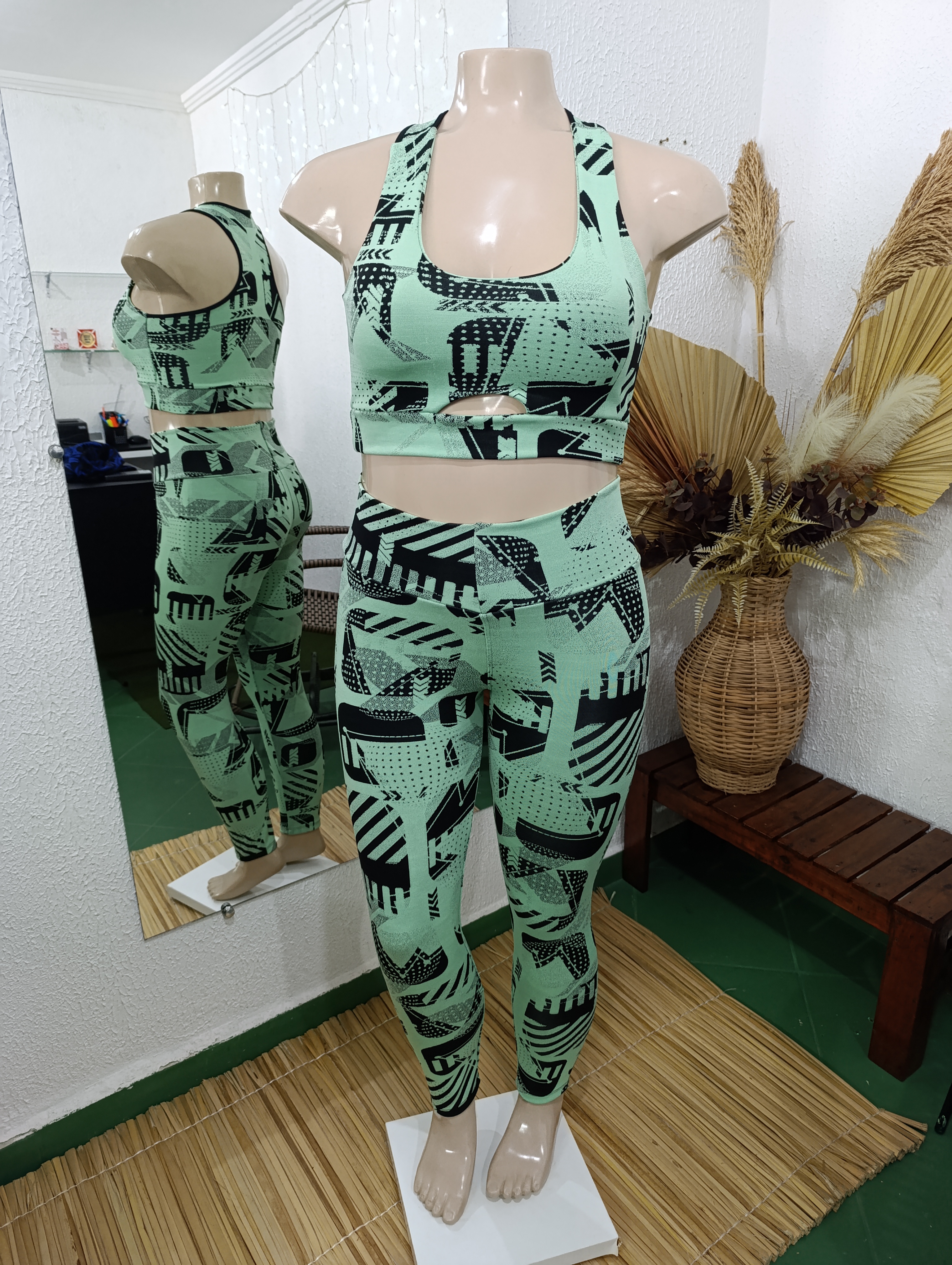 Conjunto de Calça GG G2 Jacquard