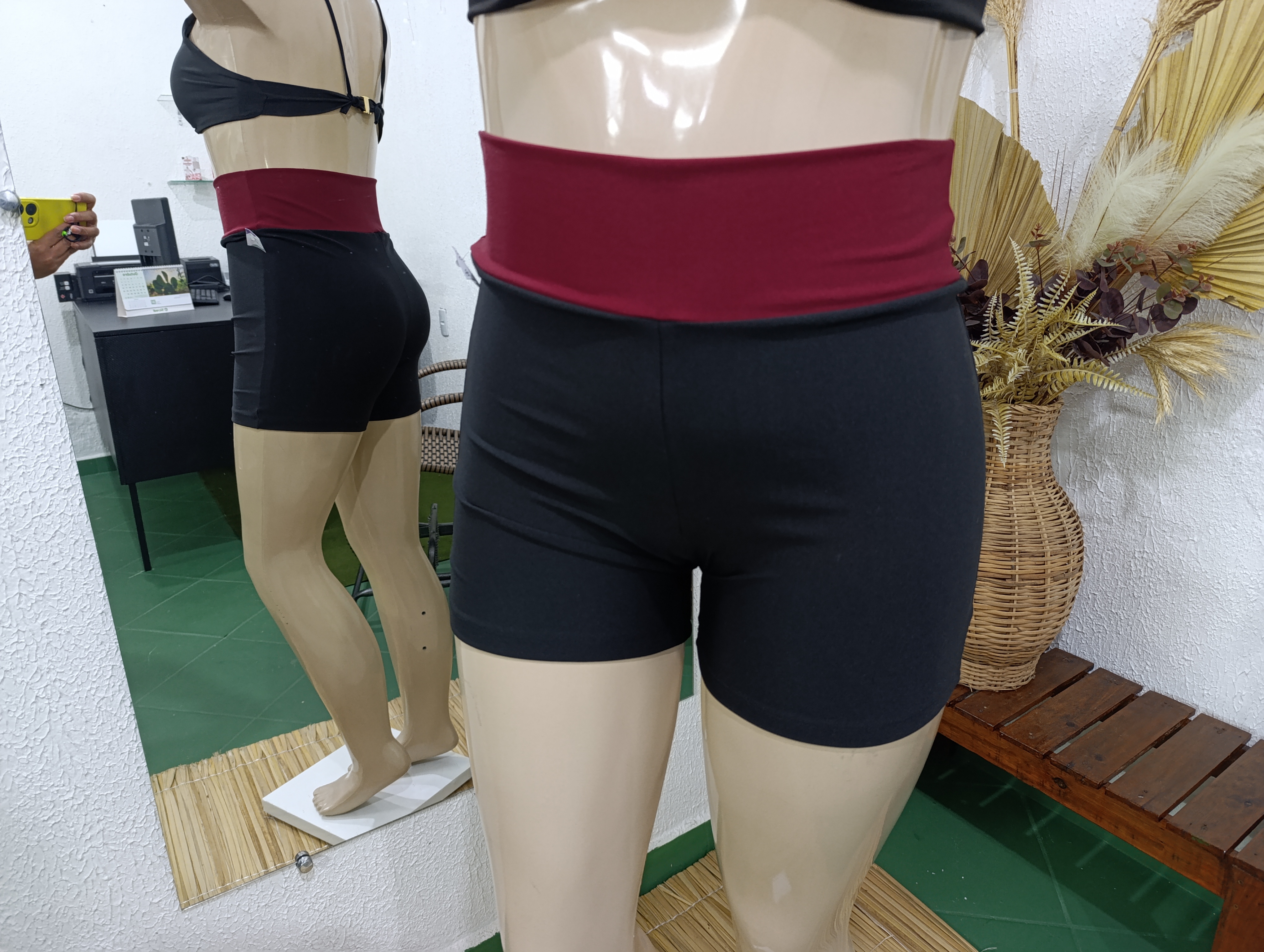 Short G2 PRETO cós Vermelho PROMOÇÃO