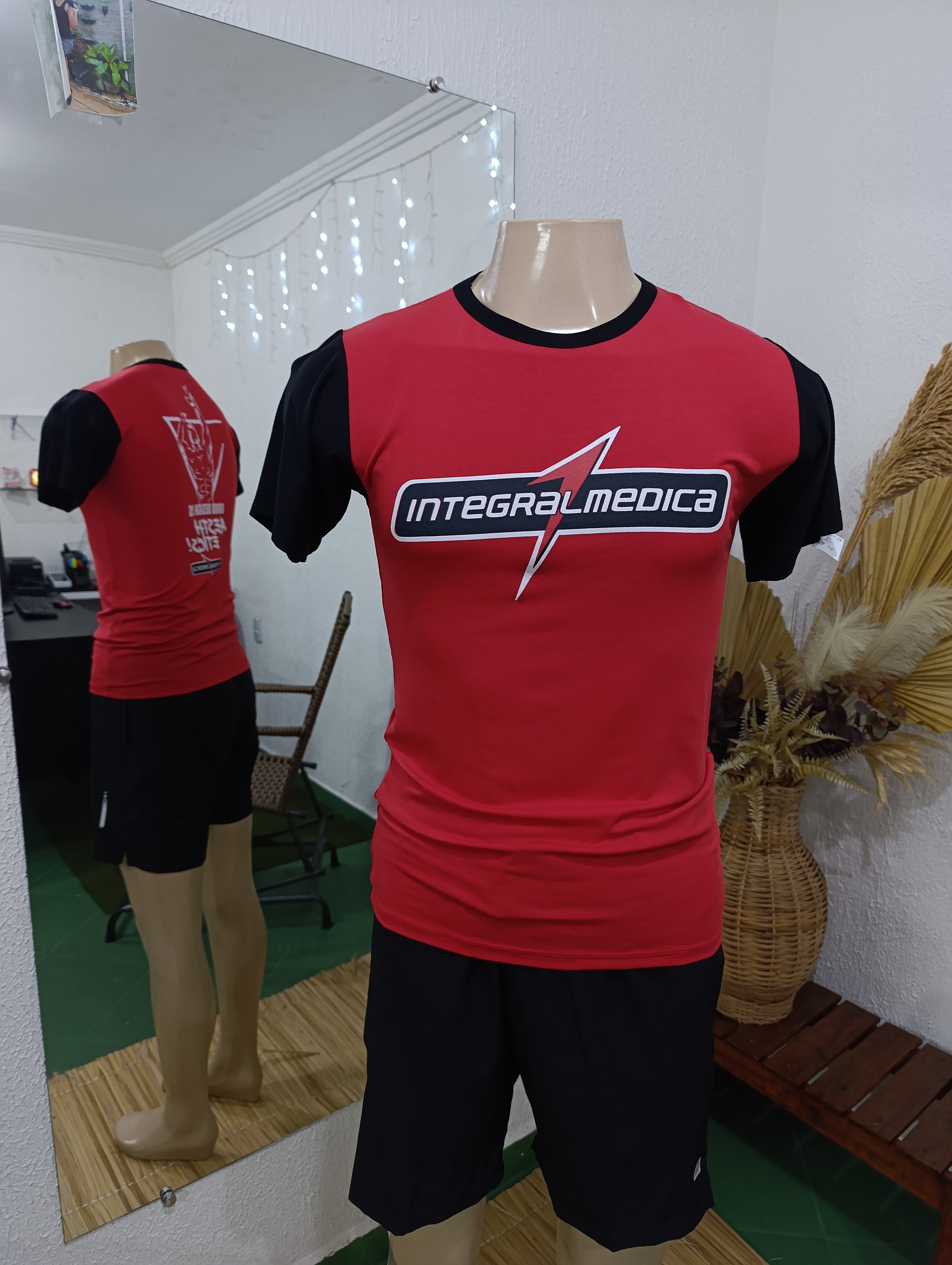 Camisa P INTEGRALMEDICA Vermelha