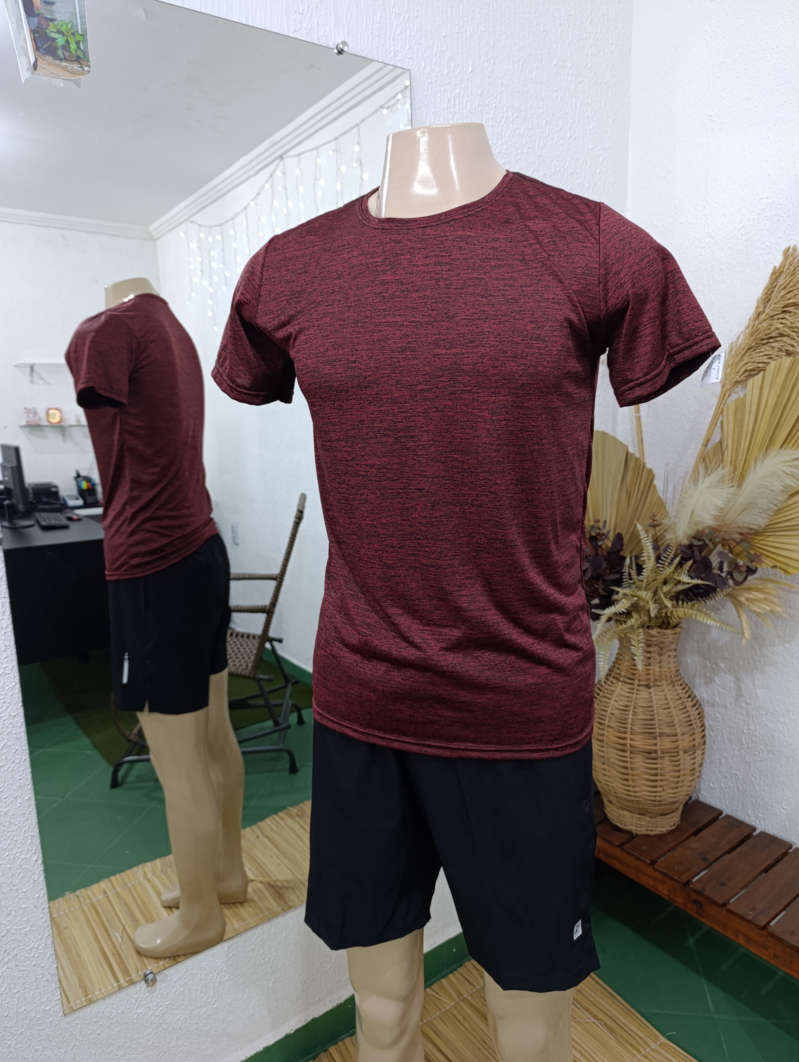 Camisa P Dryfit cor VINHO