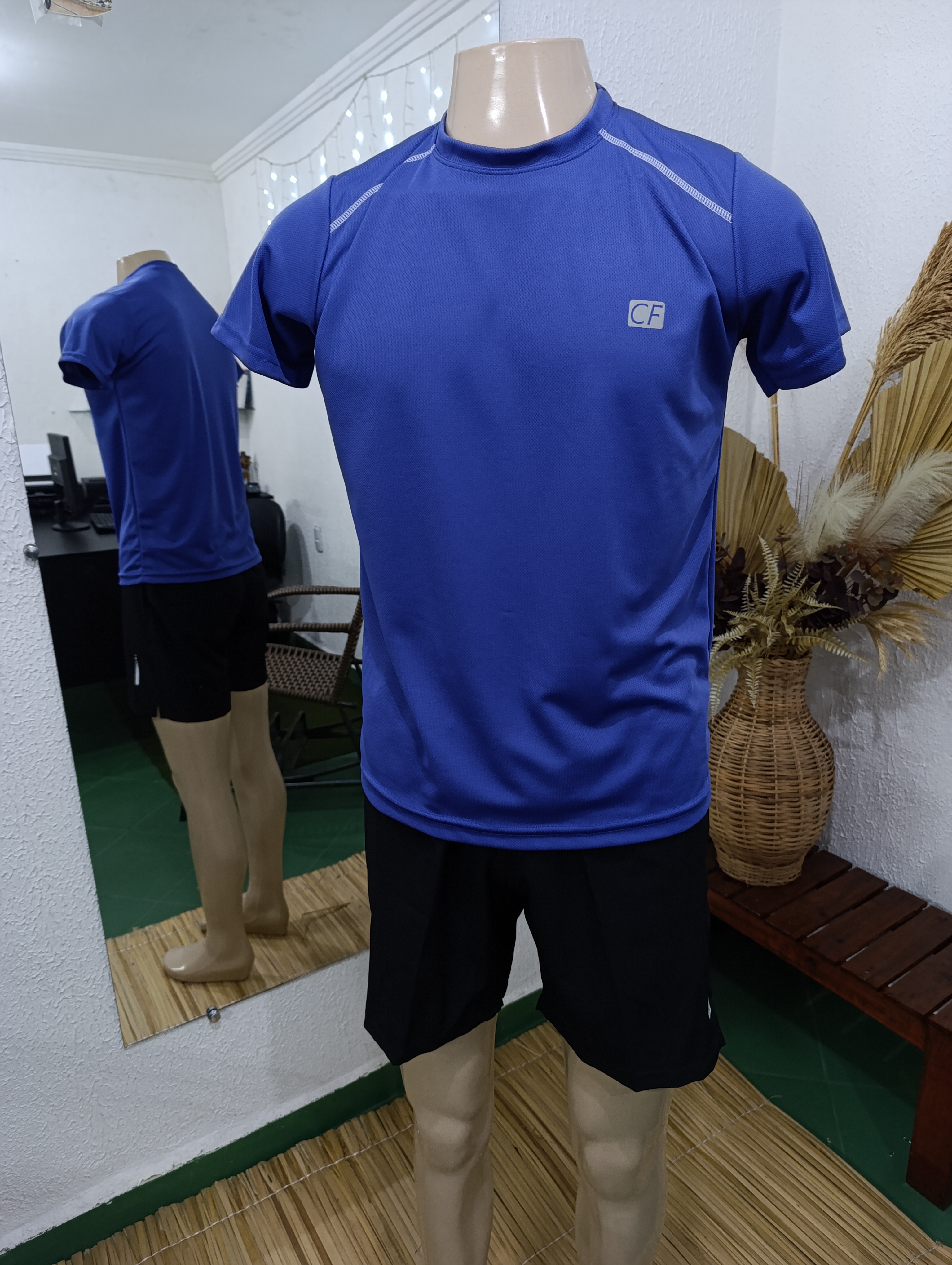Camisa P Dryfit Azul Royal