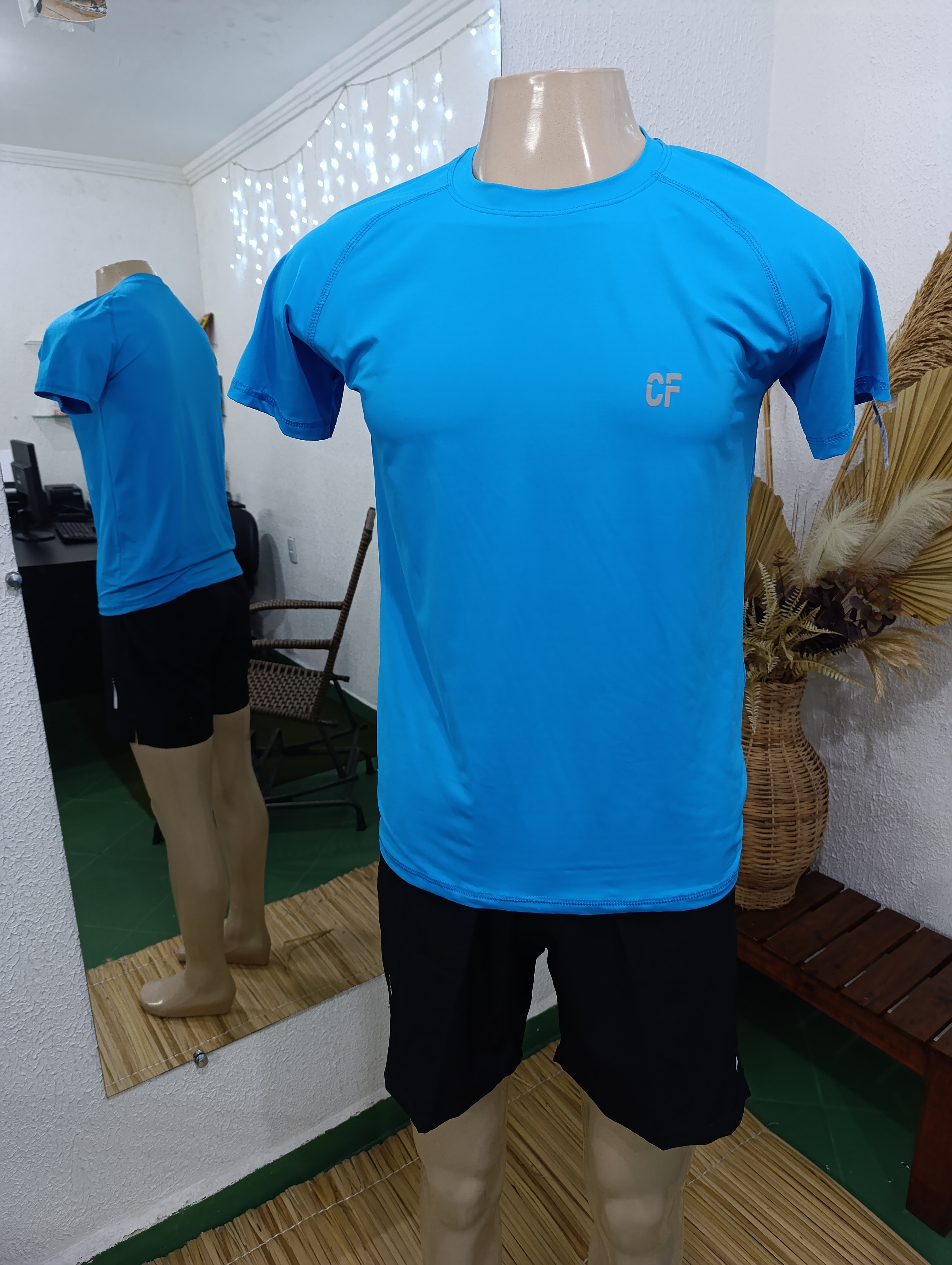 Camisa P Poliamida LISA Azul Claro