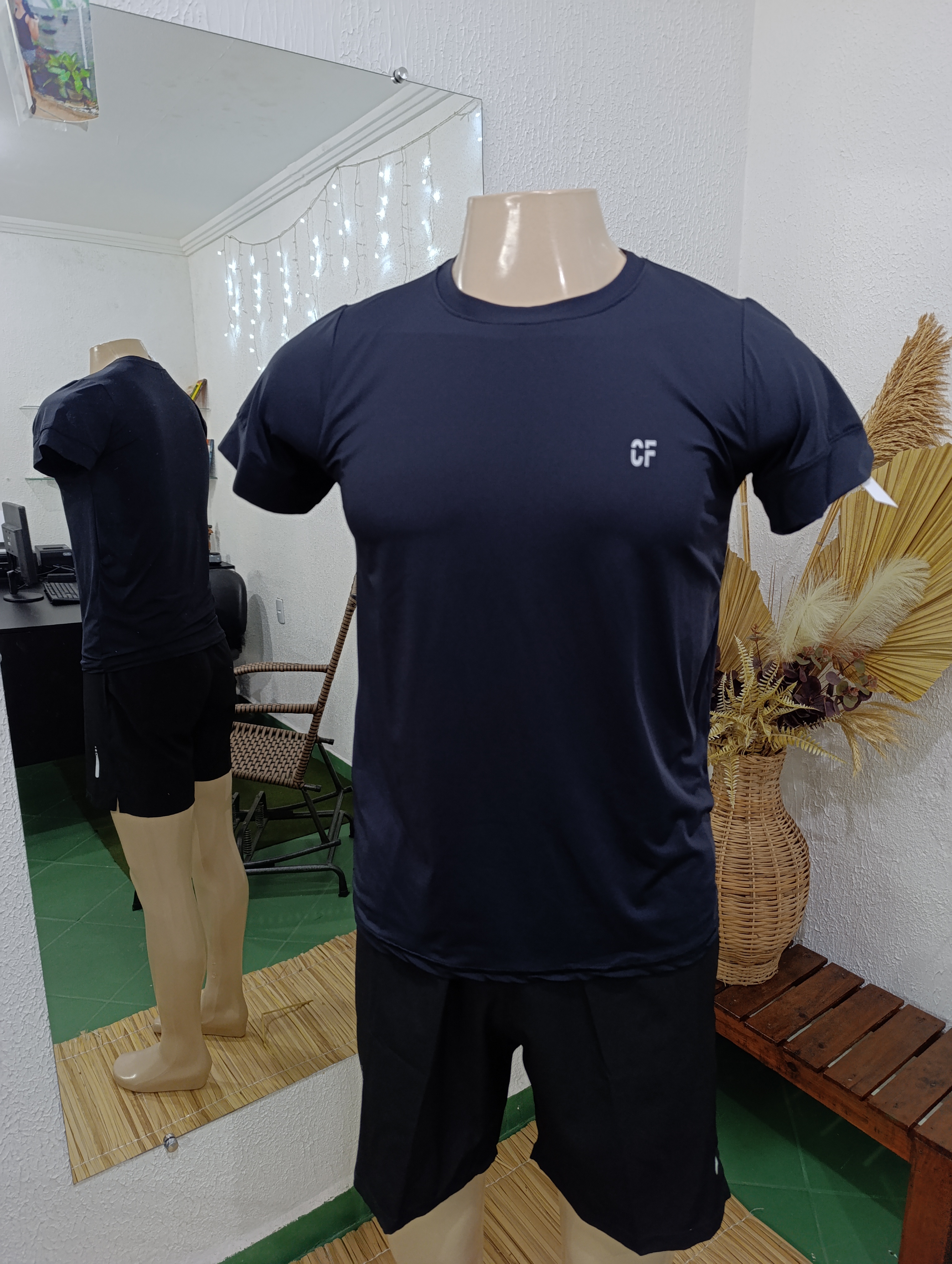 Camisa P Dryfit LISA na cor PRETA