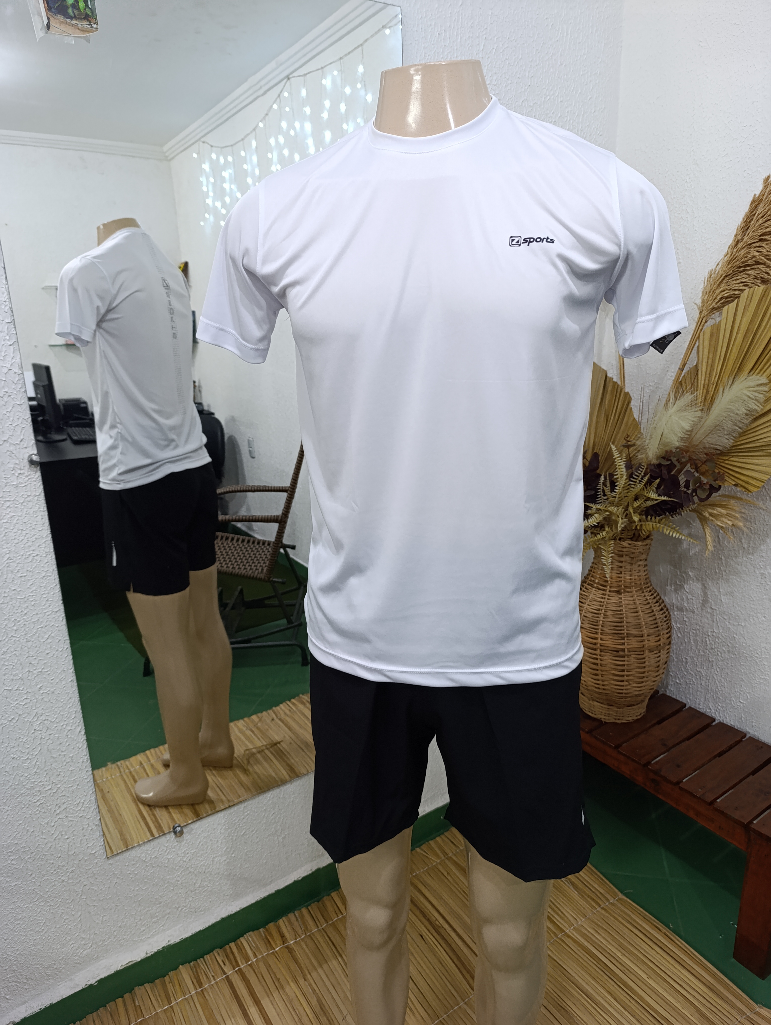 Camisa P Dryfit Sport DRY toda BRANCA