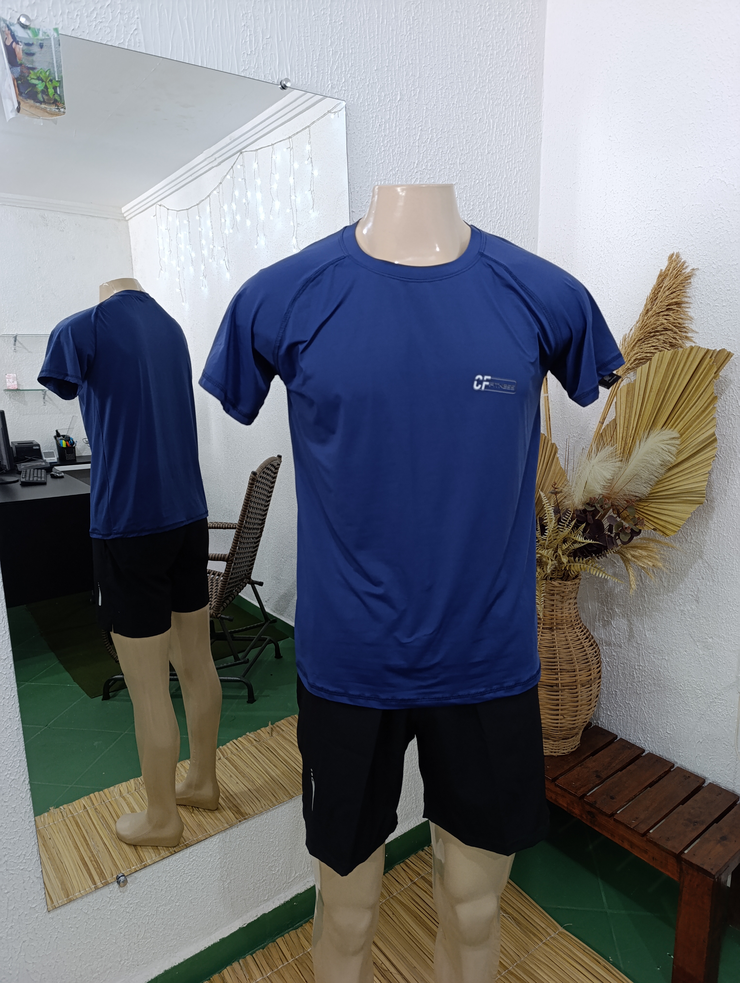 Camisa M POLIAMIDA toda MARINHO