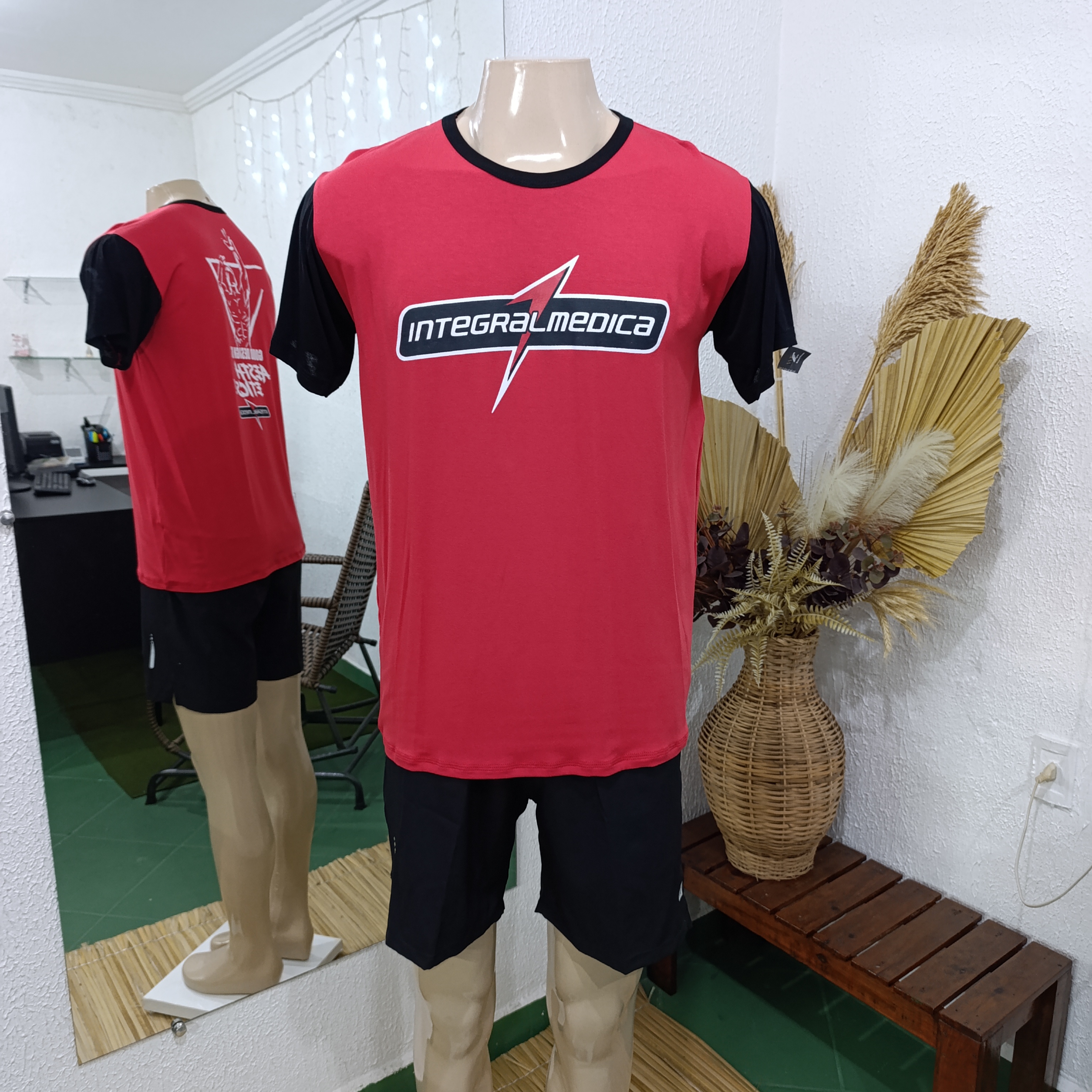 Camisa G INTEGRALMEDICA Vermelha