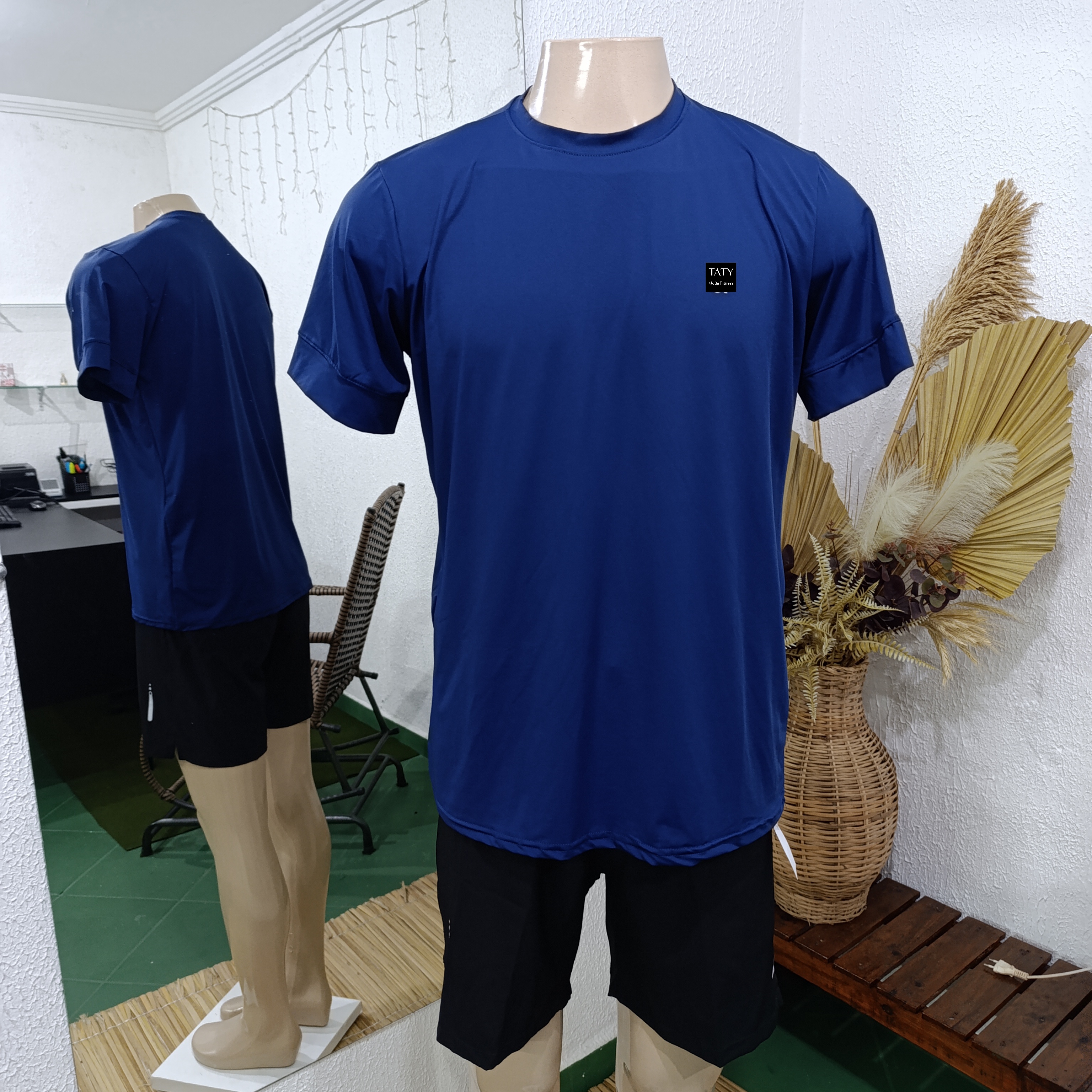 Camisa GG lisa cor MARINHO