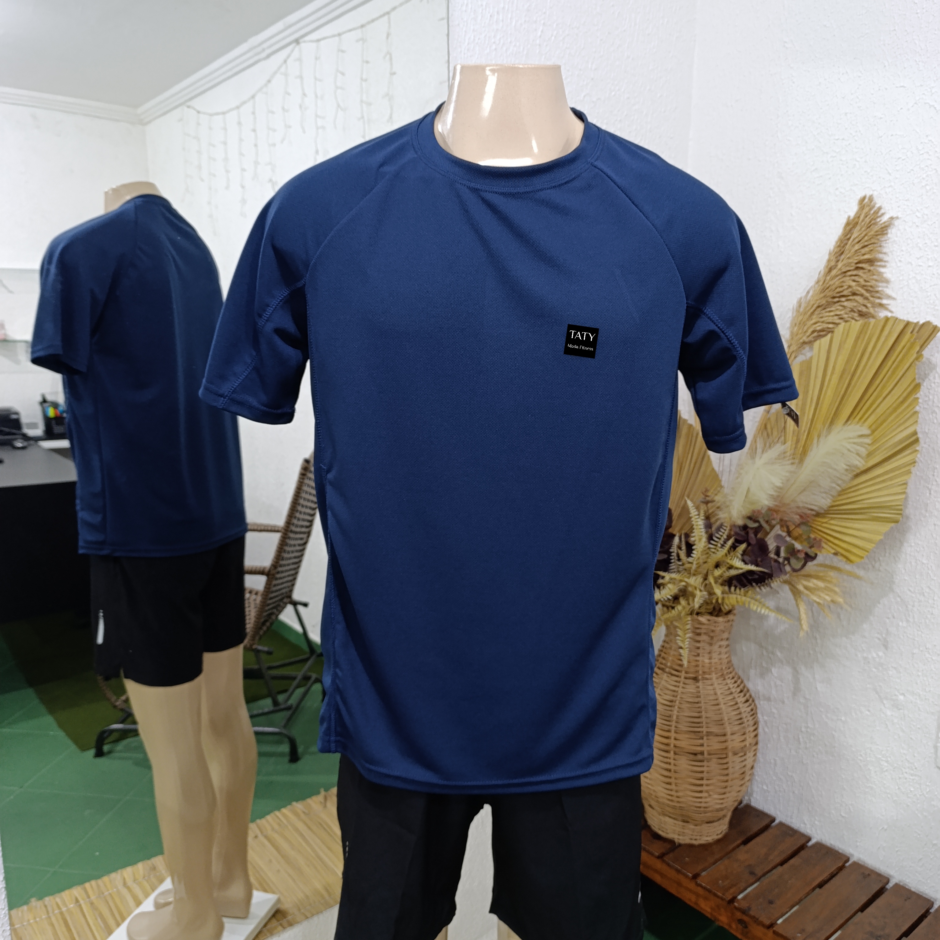 Camisa GG POLIAMIDA lisa Marinho