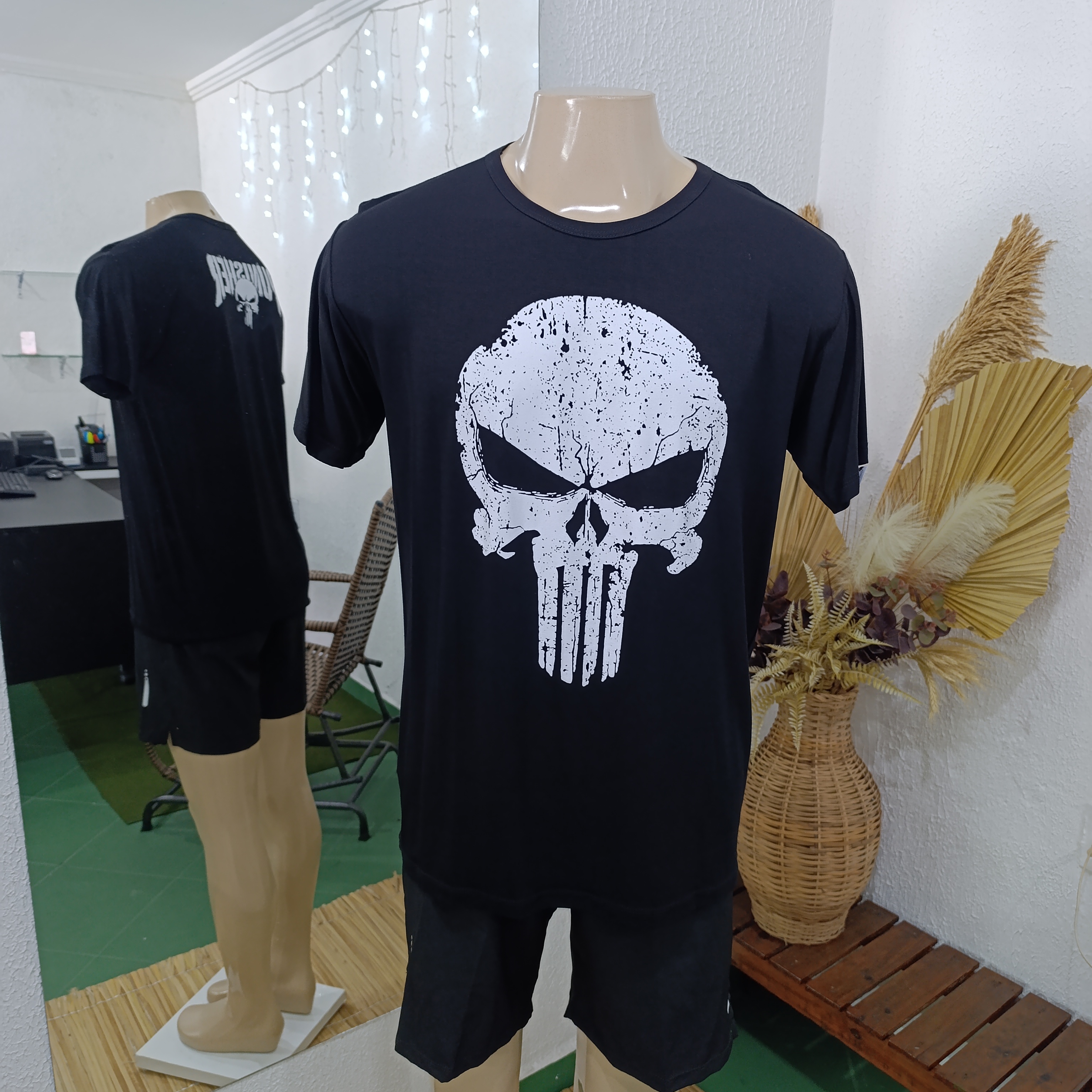 Camisa G Justiceiro preta