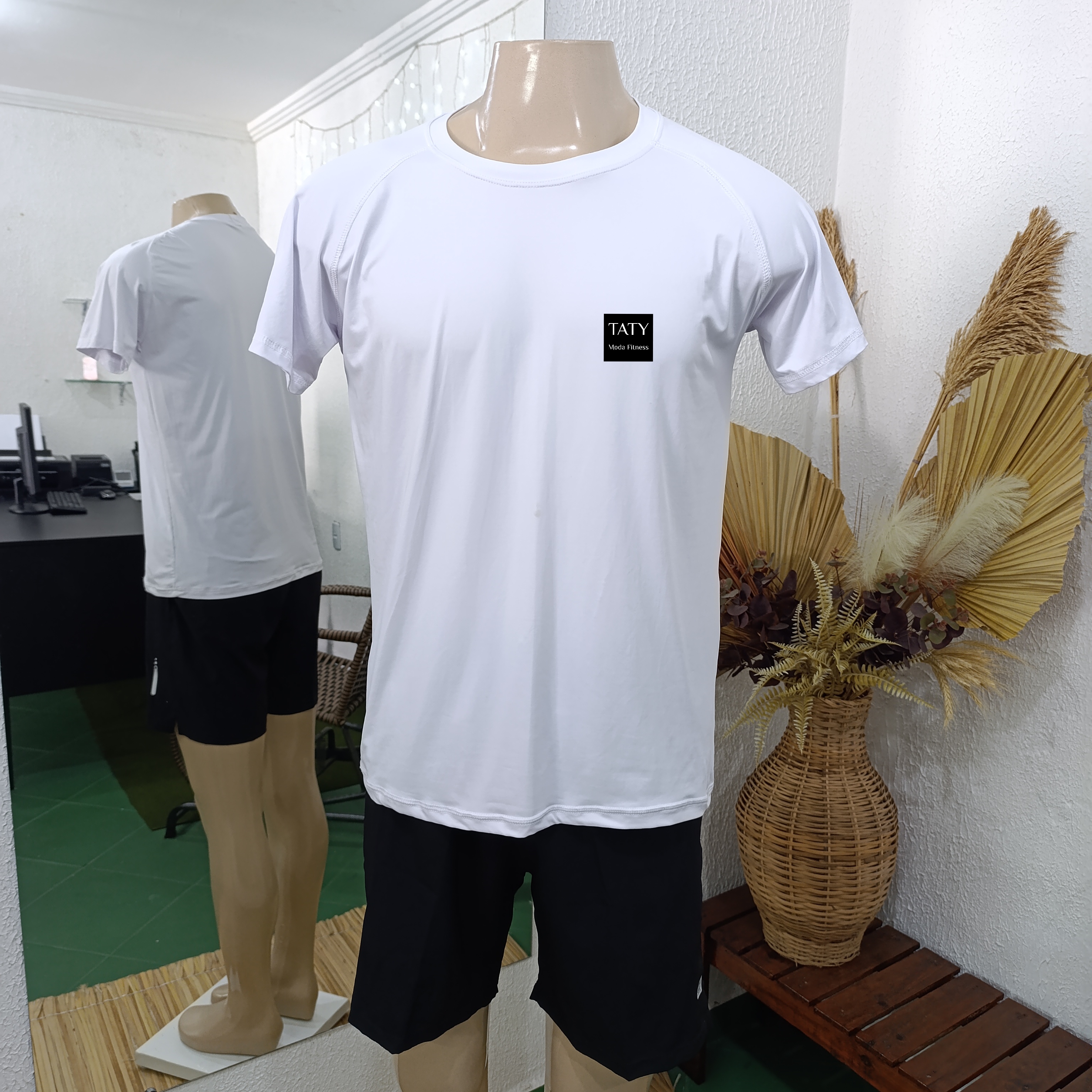 Camisa G POLIAMIDA lisa BRANCO