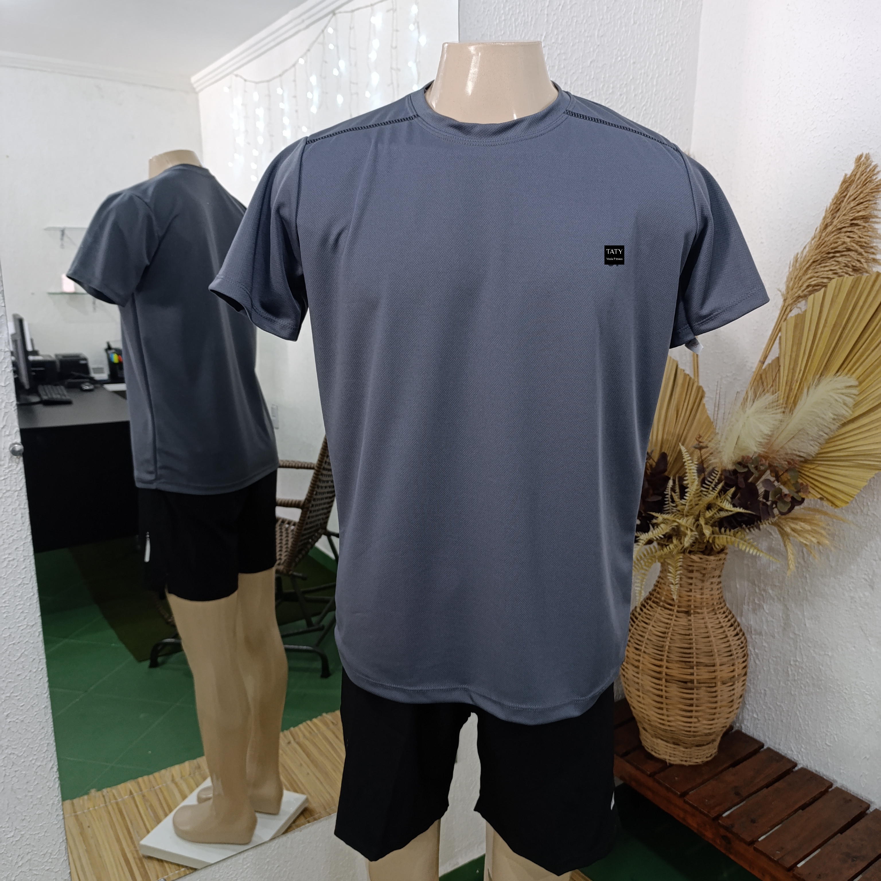 Camisa G Dryfit cor GRAFITE