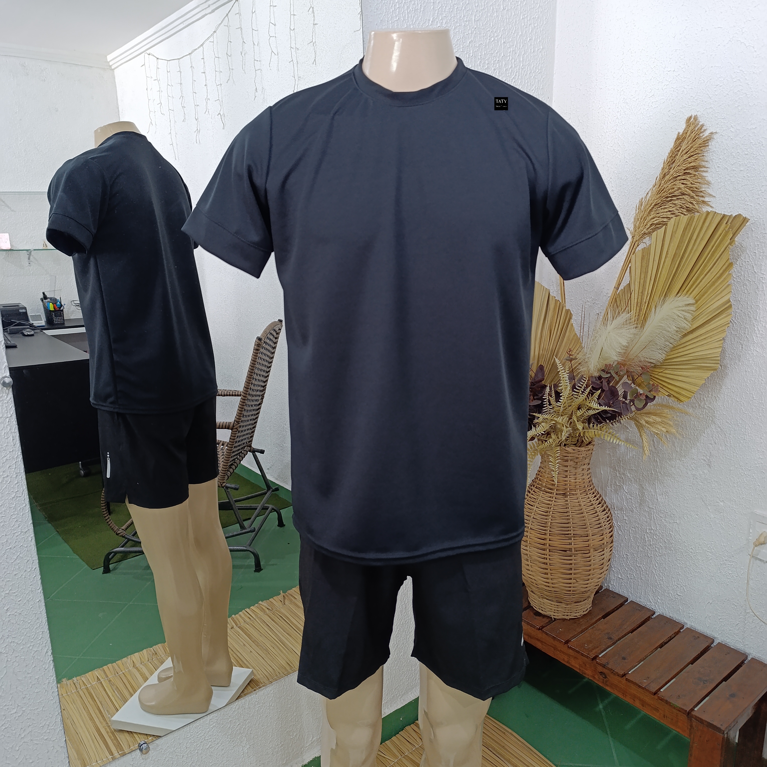 Camisa G Dryfit toda PRETA